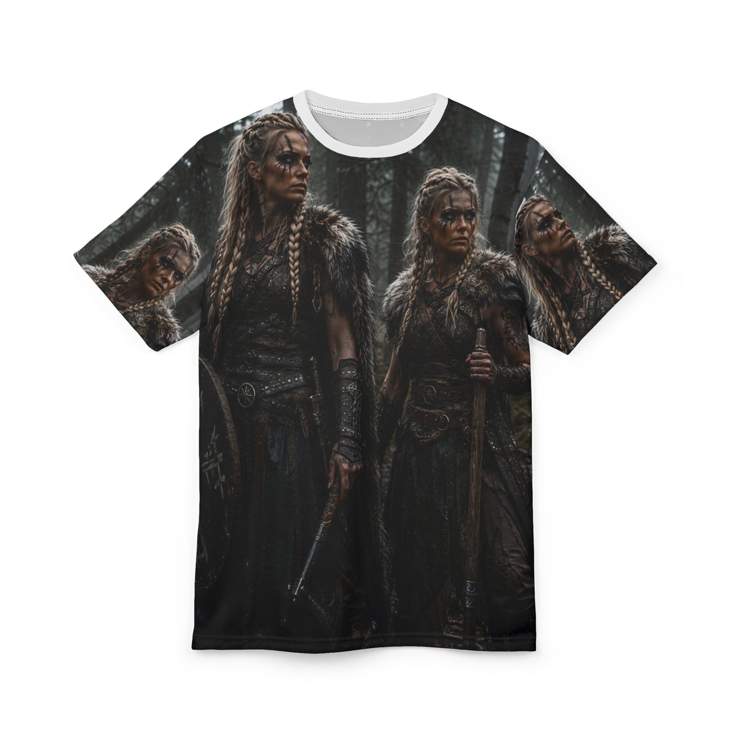 Viking Warrior All-Over Print Tee