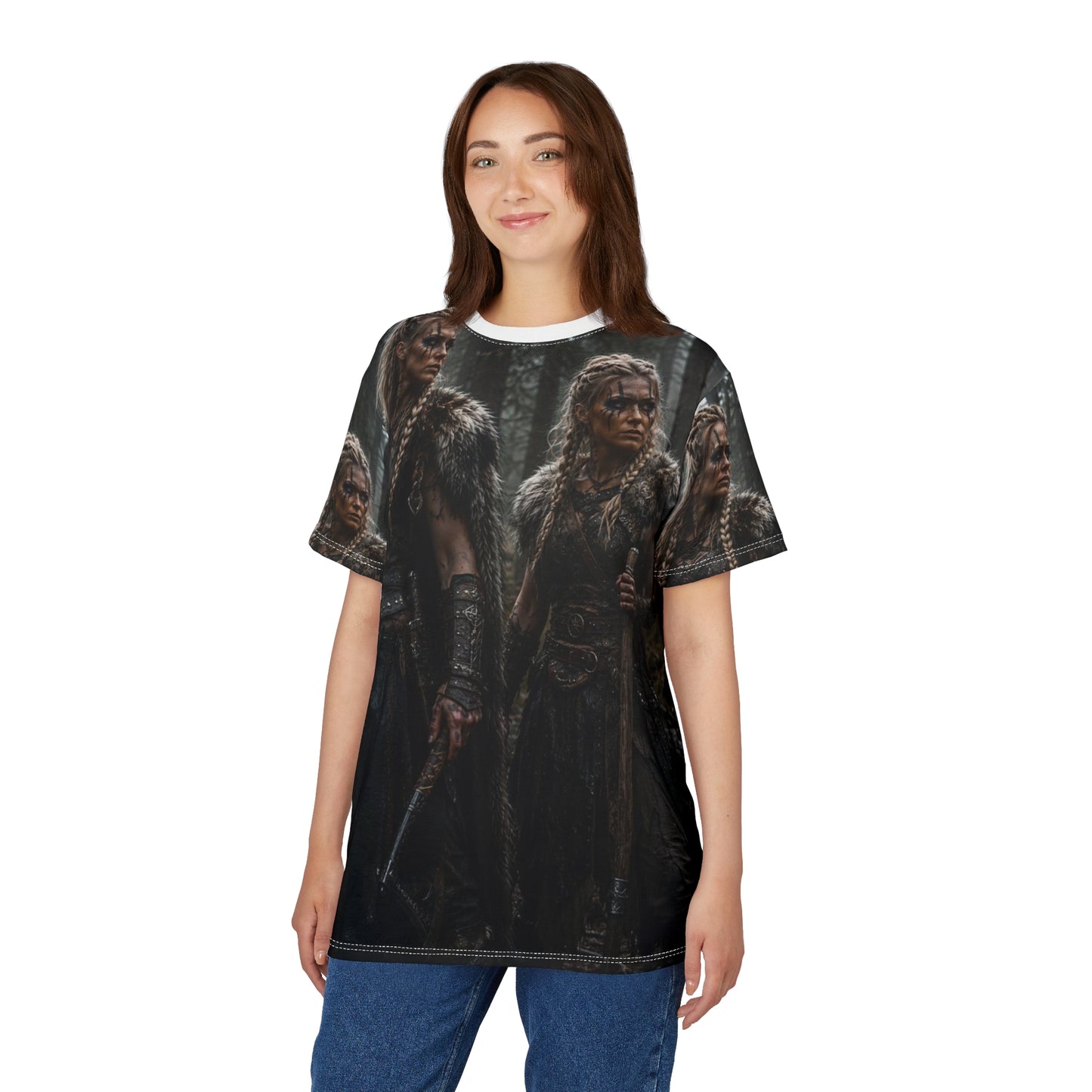 Viking Warrior All-Over Print Tee
