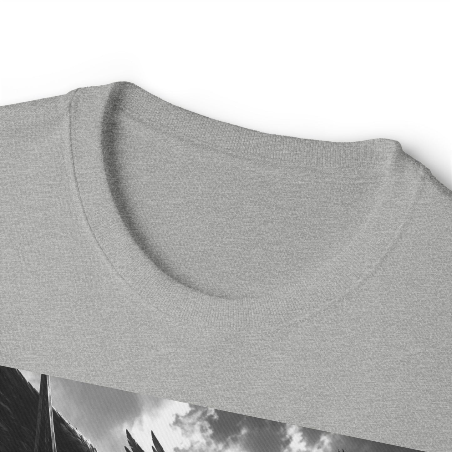 Valkyrie Warrior Tee — Nordic Myth Winged Shield Graphic Shirt