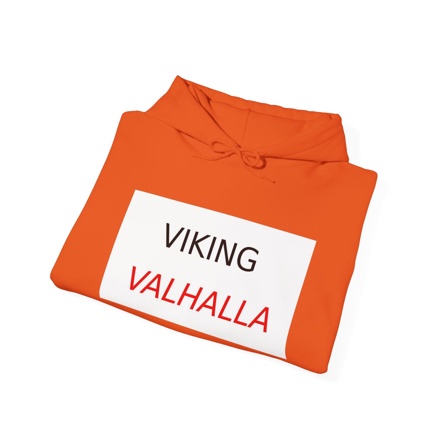 Viking Valhalla Hoodie — Norse Rune Shield Back Graphic