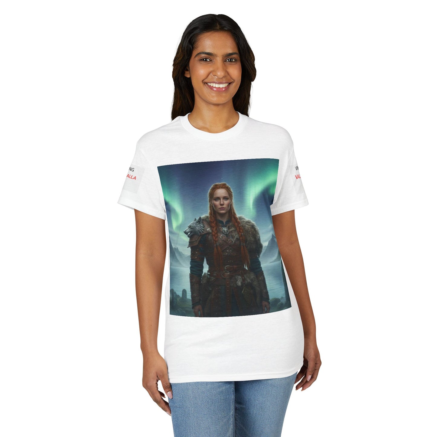 Viking Warrior Aurora T-Shirt