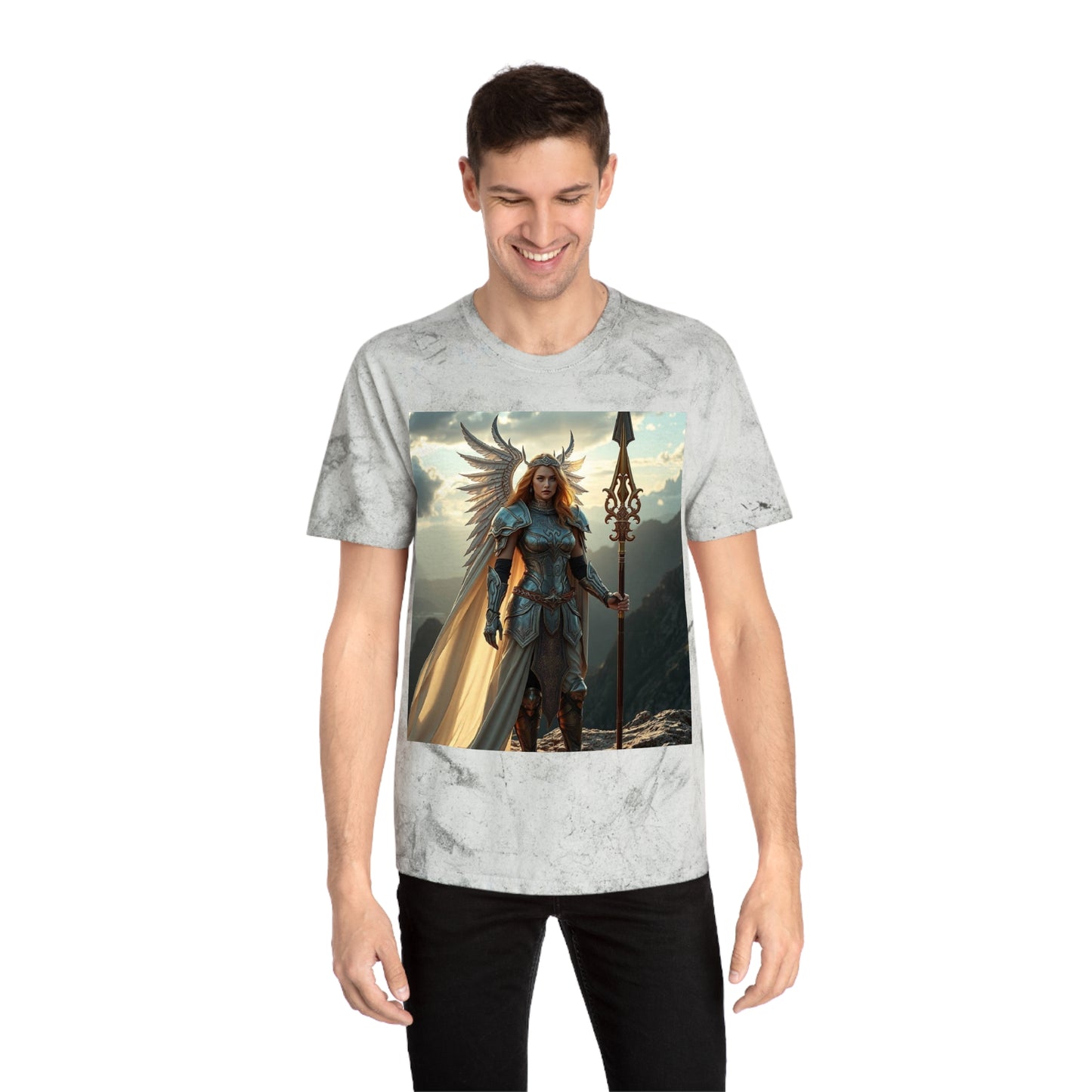 Valkyrie Warrior Graphic T‑Shirt