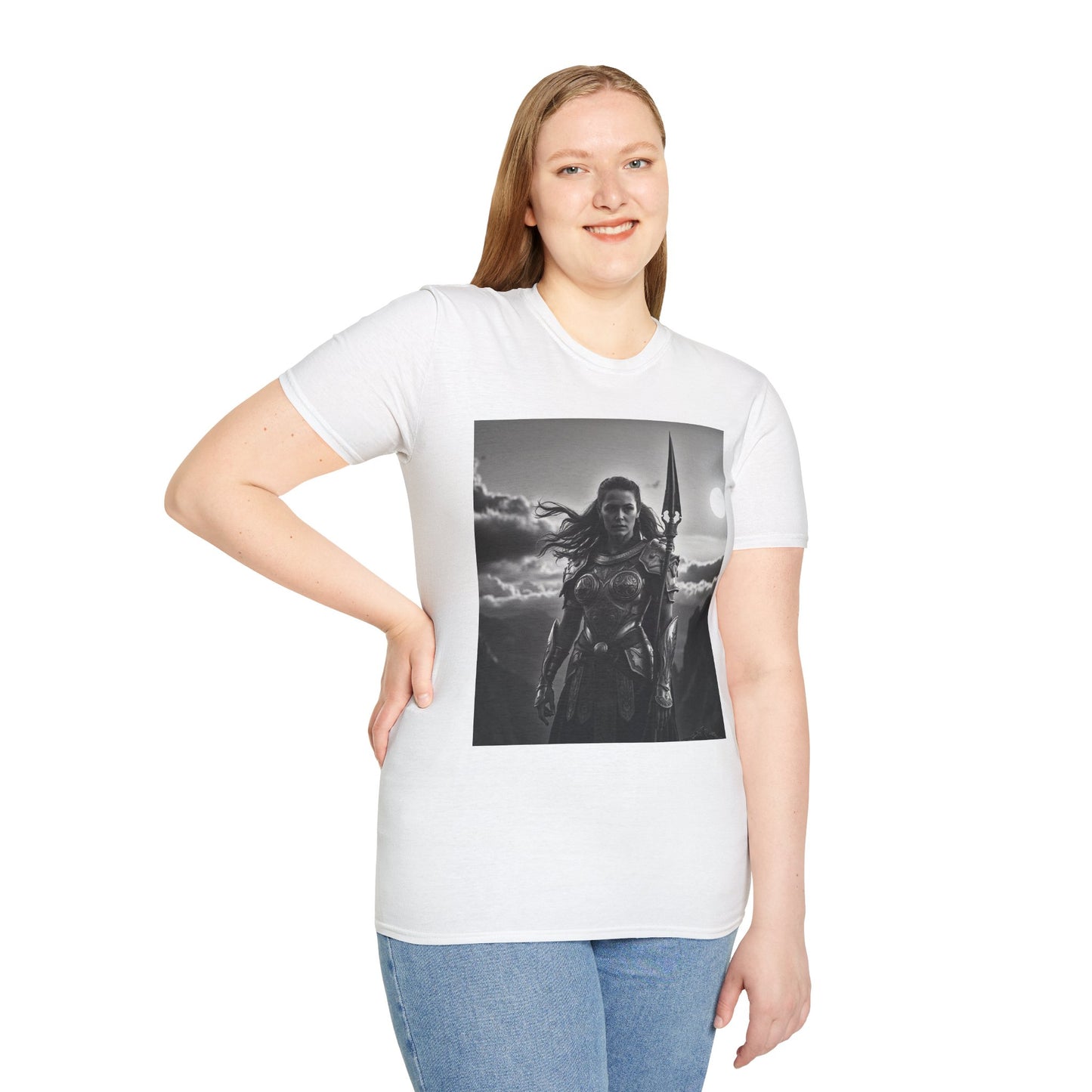 Warrior Goddess T-Shirt — Mythic Female Warrior Art