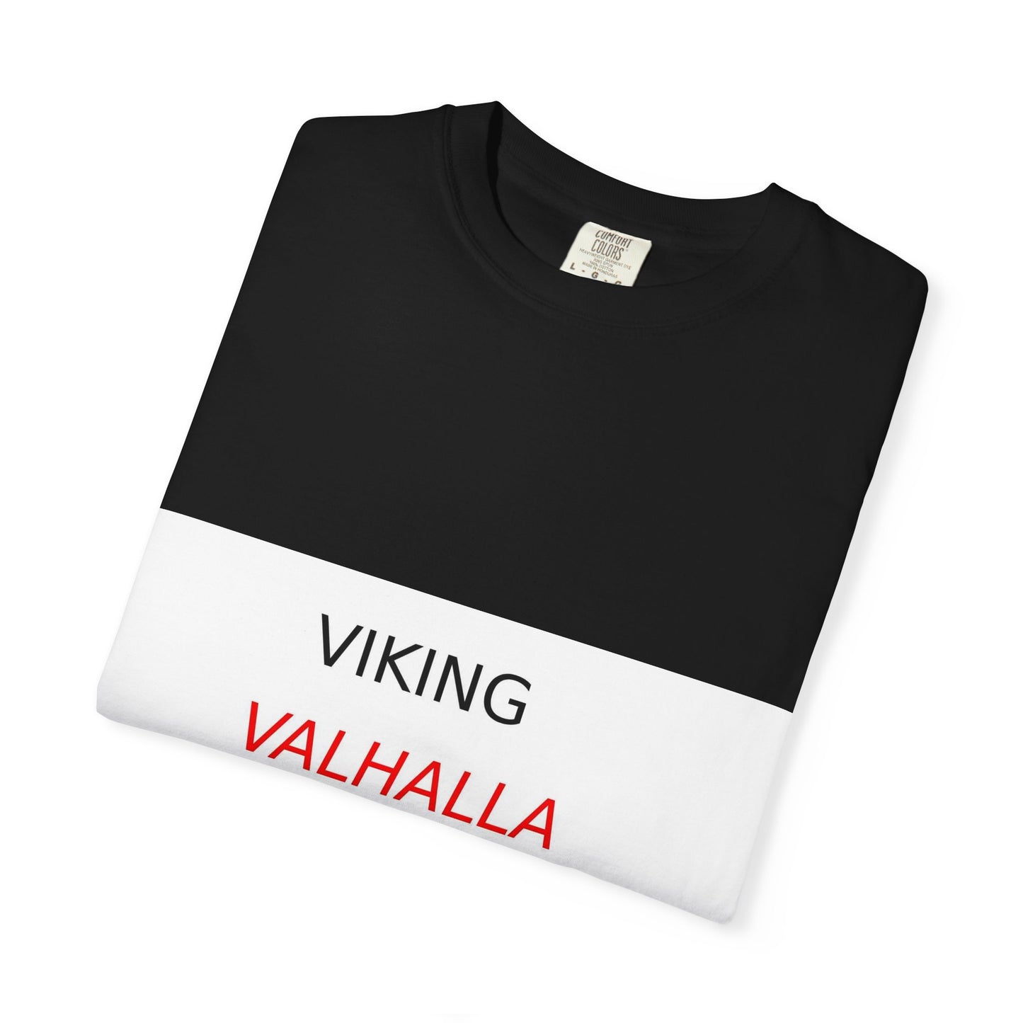 Viking Valhalla T‑Shirt — Norse Rune Compass Back Graphic