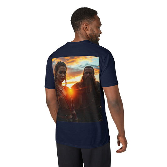 Viking Warriors Sunset T-Shirt