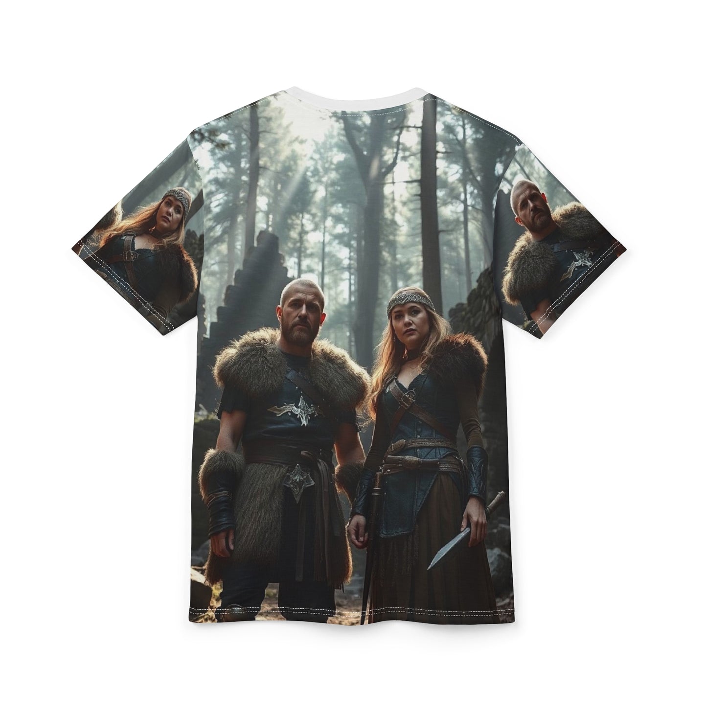Viking Warriors Forest All-Over Print Tee