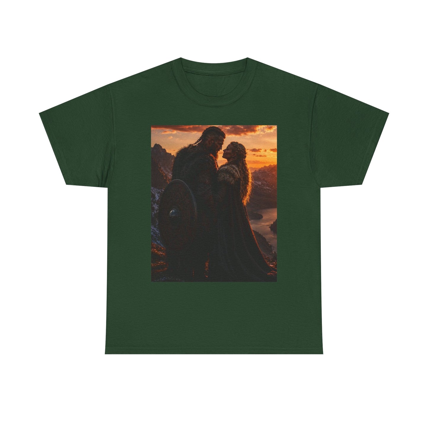 Viking Sunset Romance T-Shirt