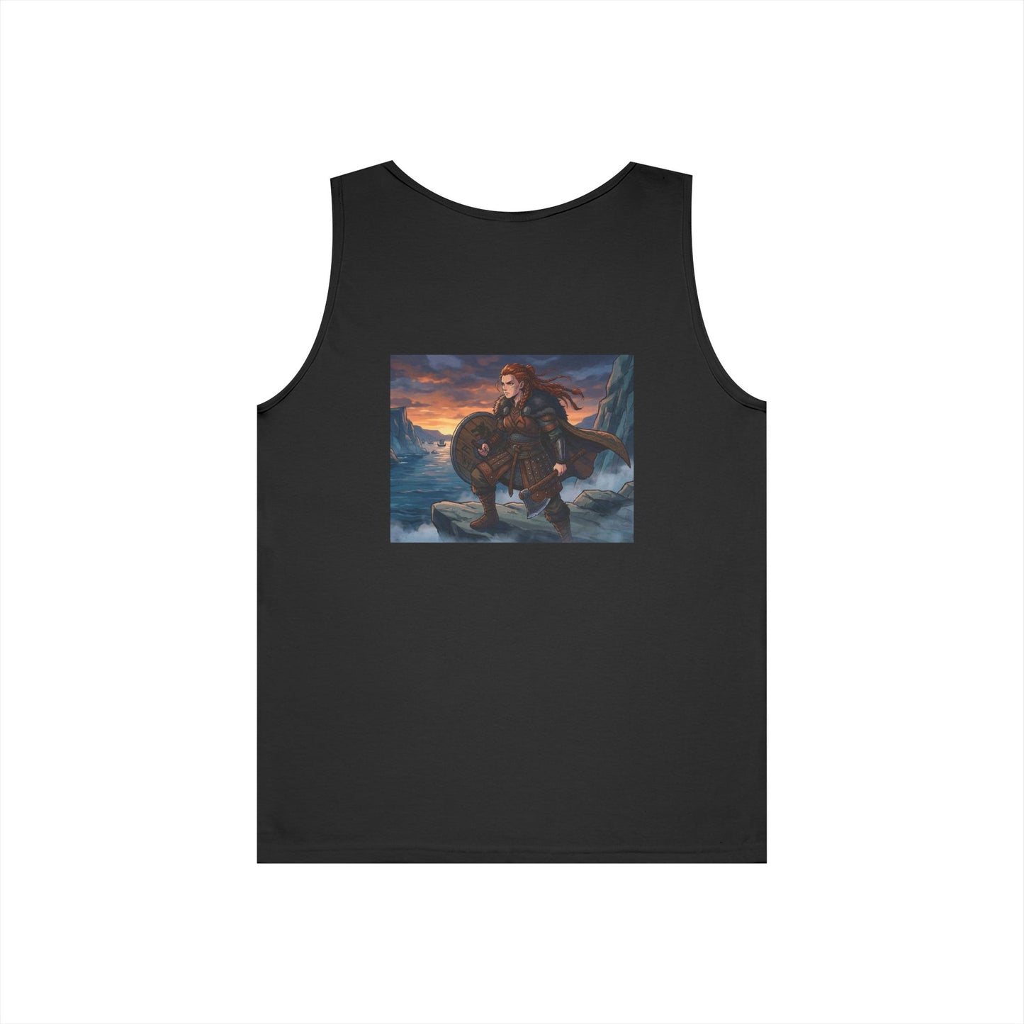 Viking Warrior Tank Top — Norse Saga Graphic Tank