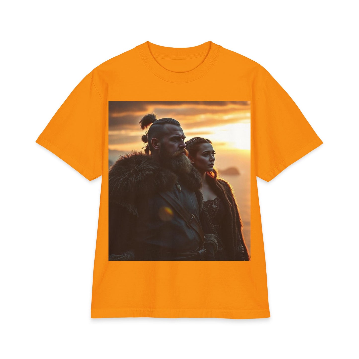 Viking Sunset Graphic T-Shirt