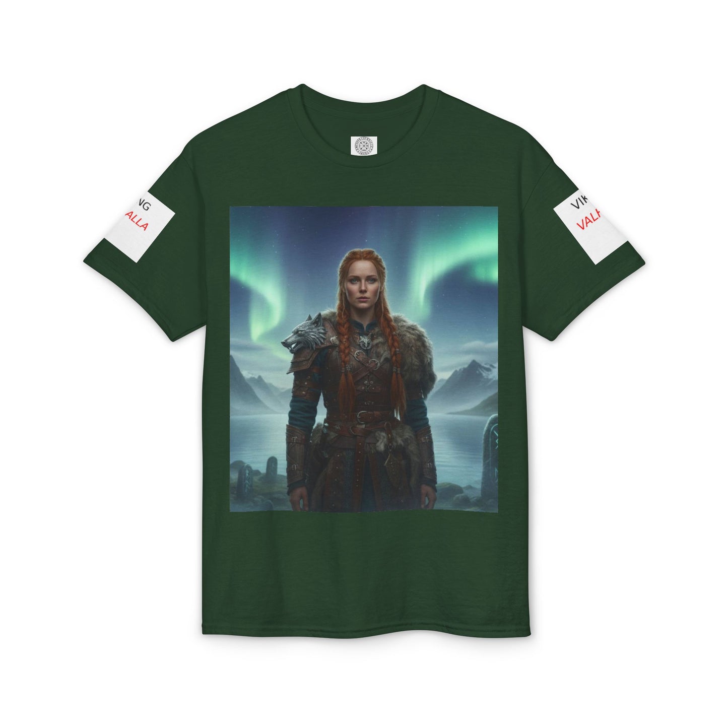 Viking Warrior Aurora T-Shirt