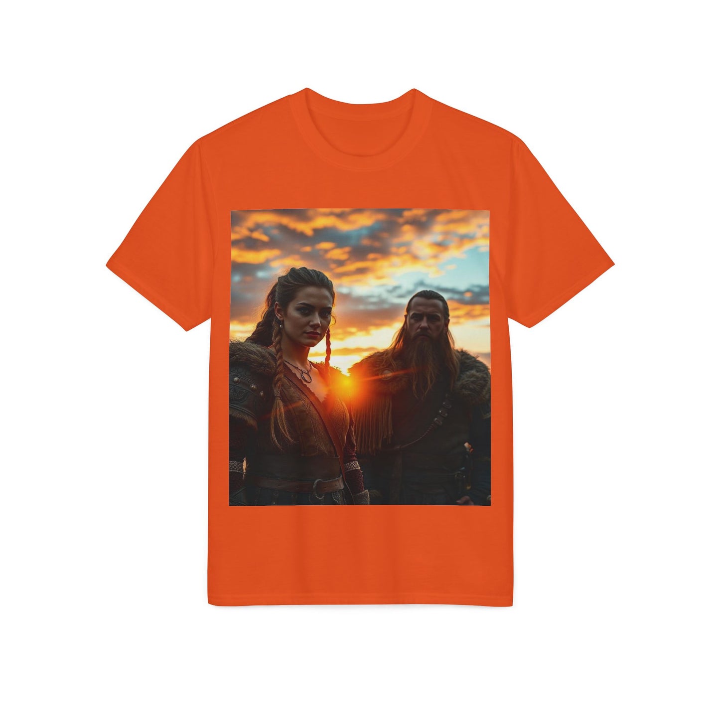Viking Warriors Sunset T-Shirt