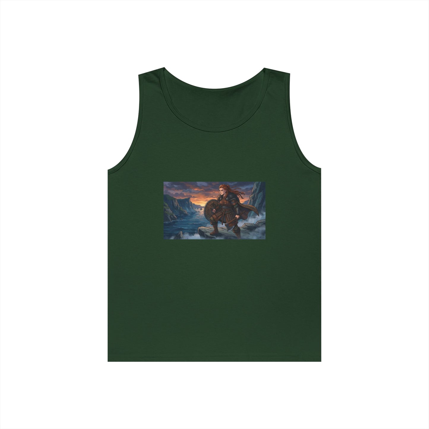 Viking Warrior Tank Top — Norse Saga Graphic Tank