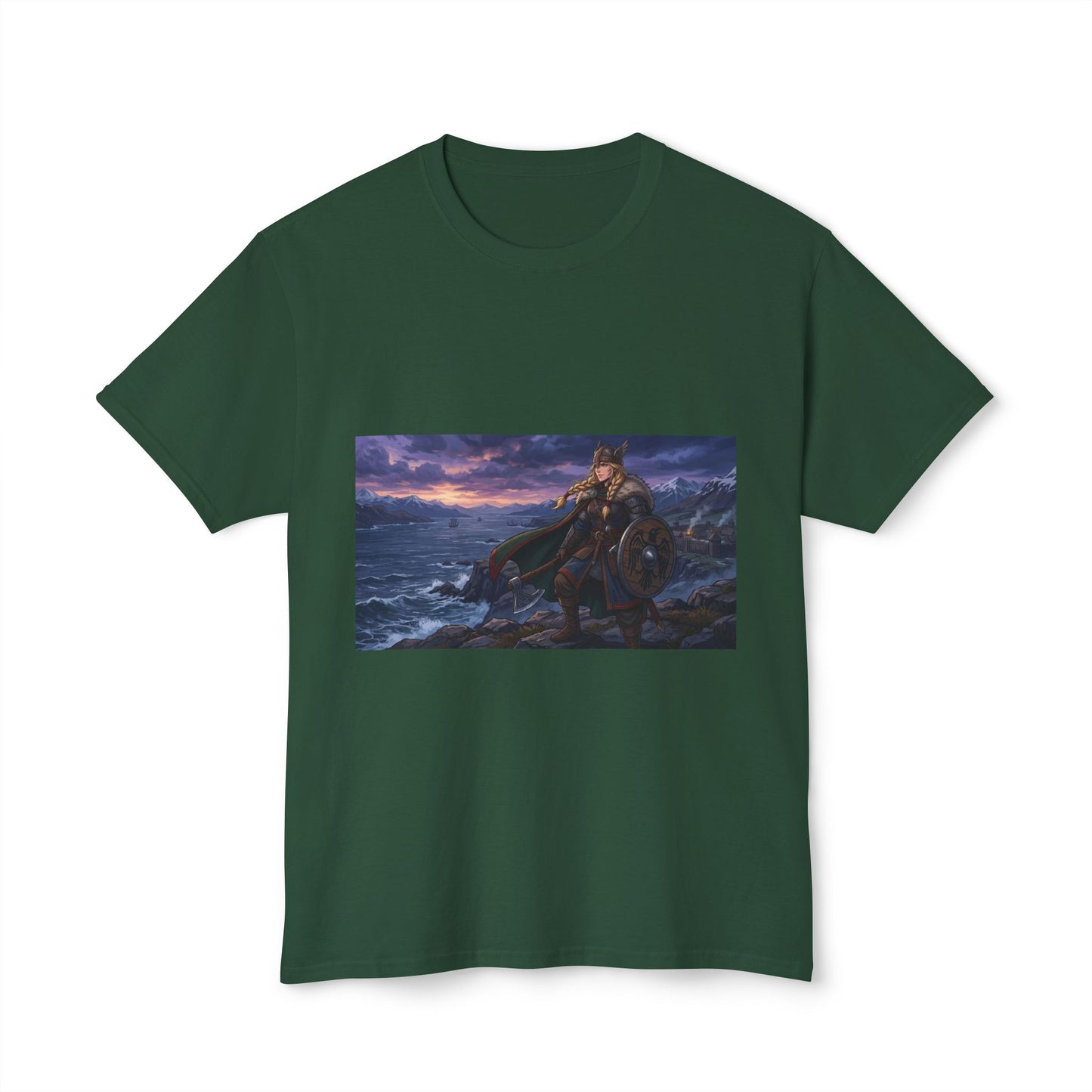 Viking Warrior Graphic T-Shirt