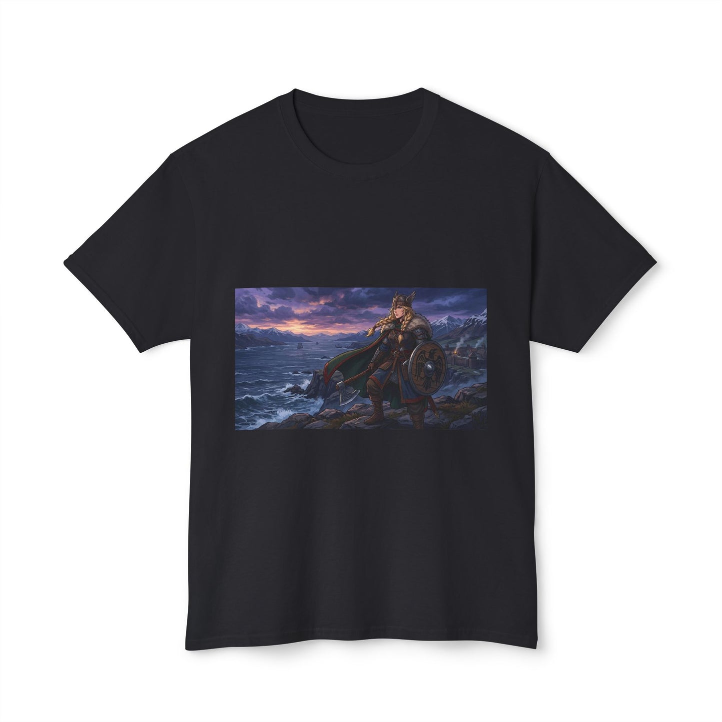 Viking Warrior Graphic T-Shirt