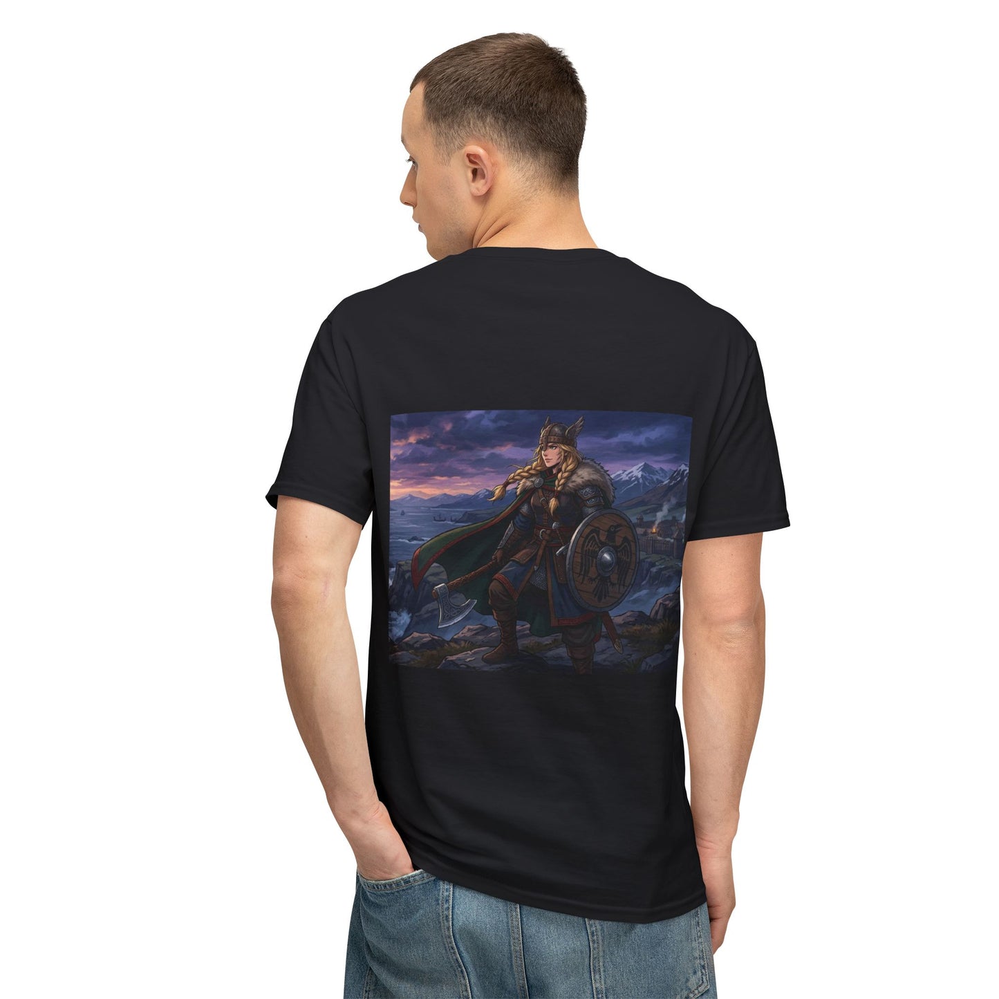 Viking Warrior Graphic T-Shirt
