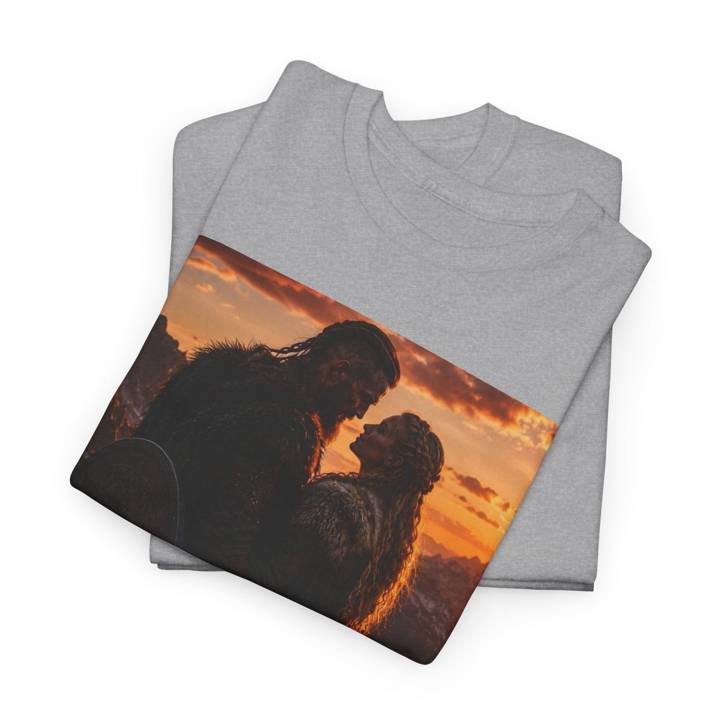 Viking Sunset Romance T-Shirt