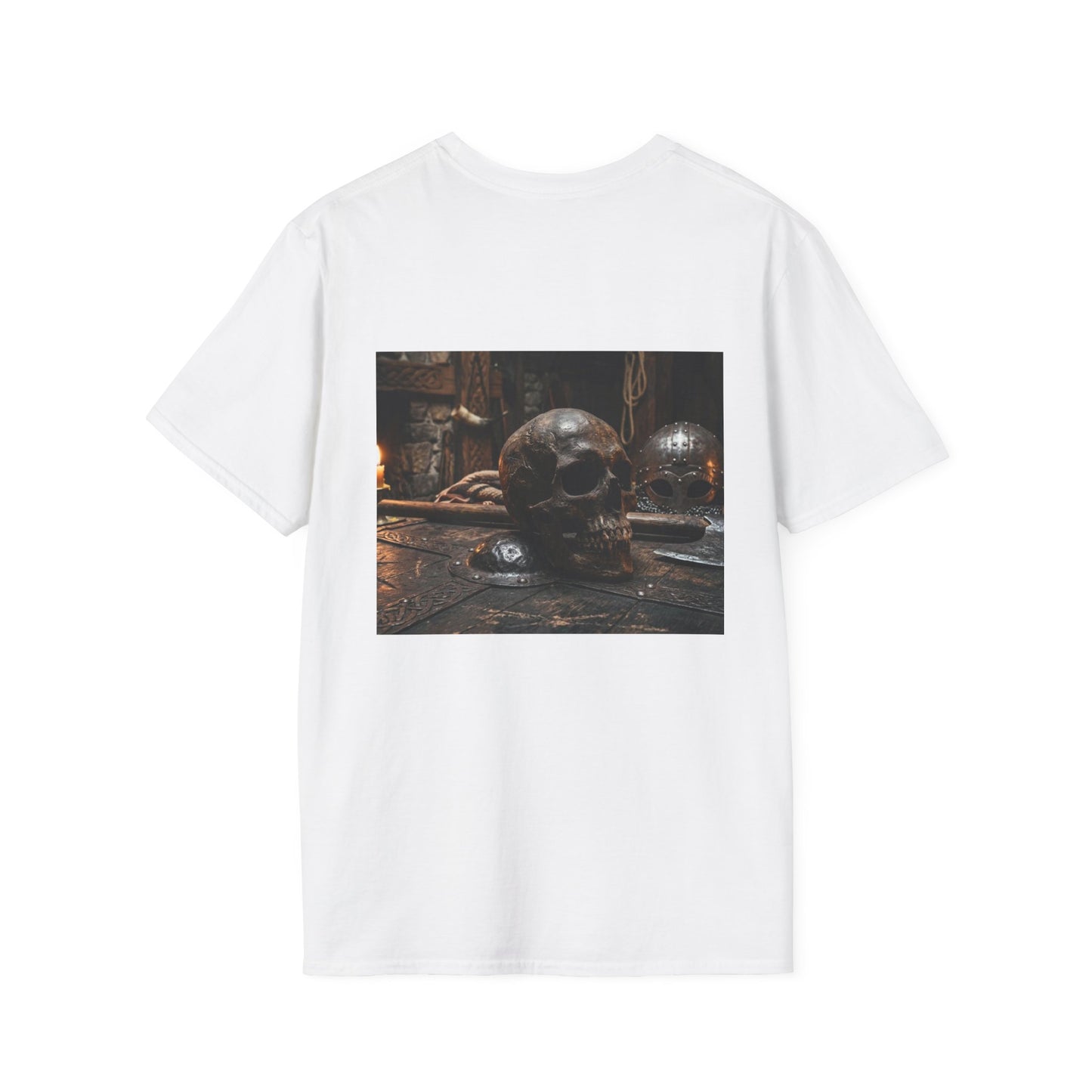 Skull & Relics Graphic T-Shirt — Gothic Vintage Curio Tee