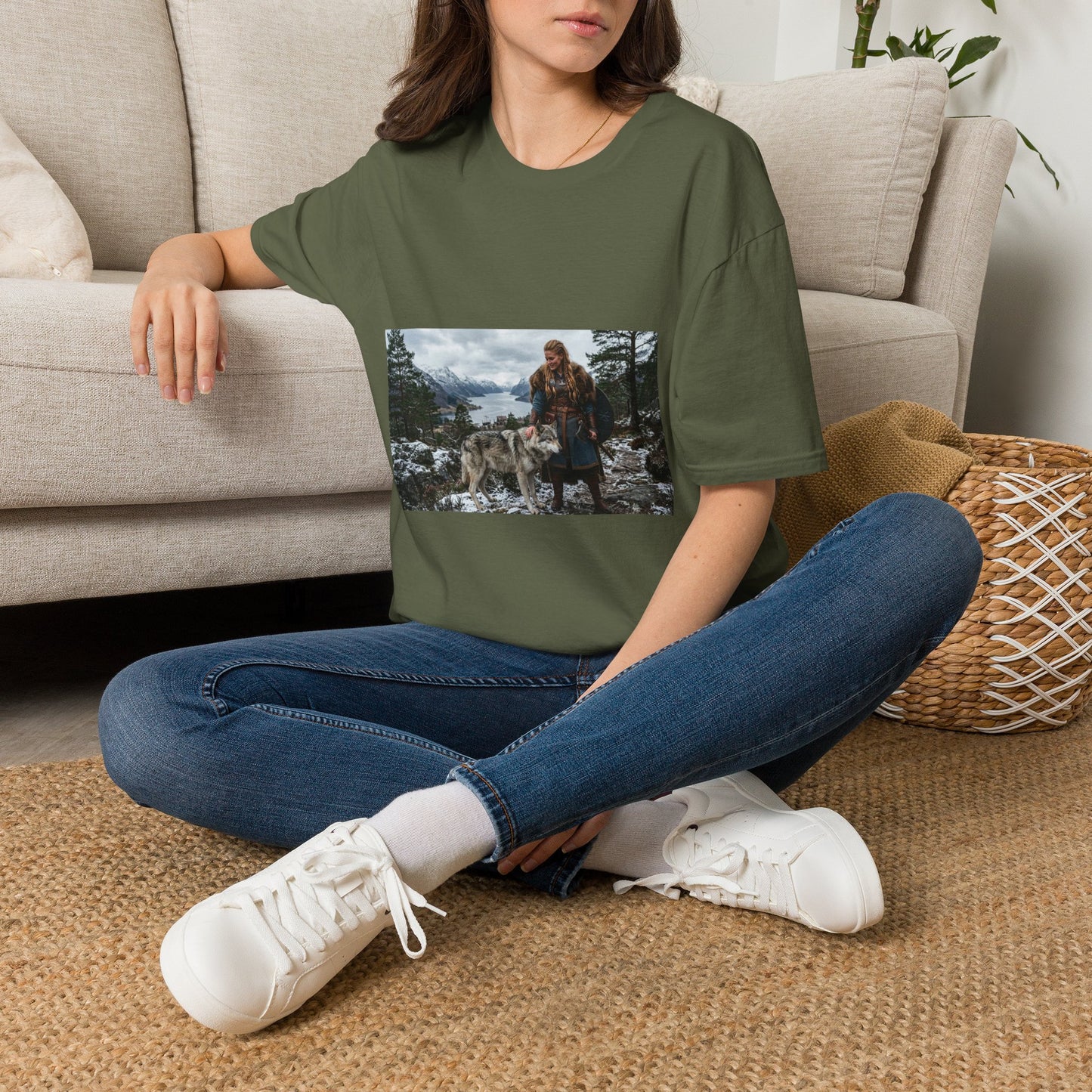 Photo Mountain Adventure T-Shirt — Scenic Hiking Landscape Tee