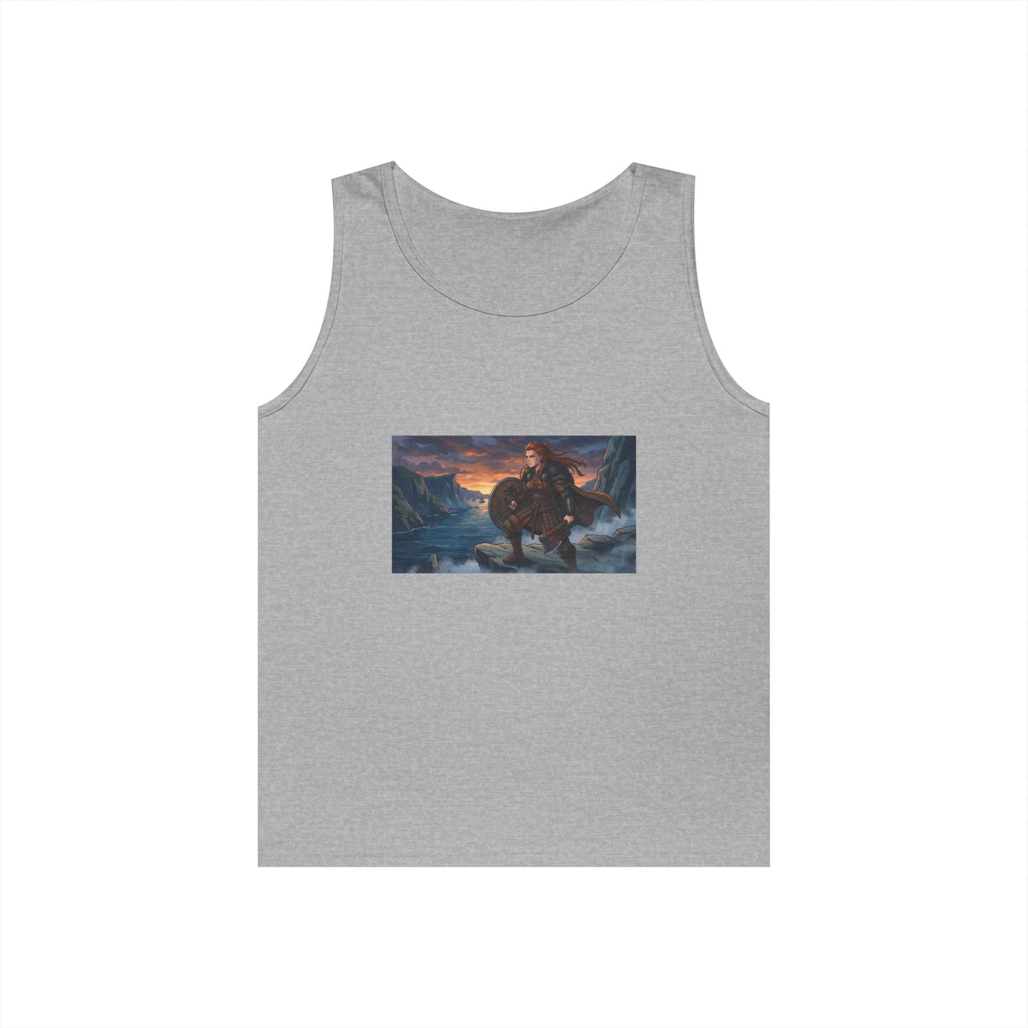 Viking Warrior Tank Top — Norse Saga Graphic Tank