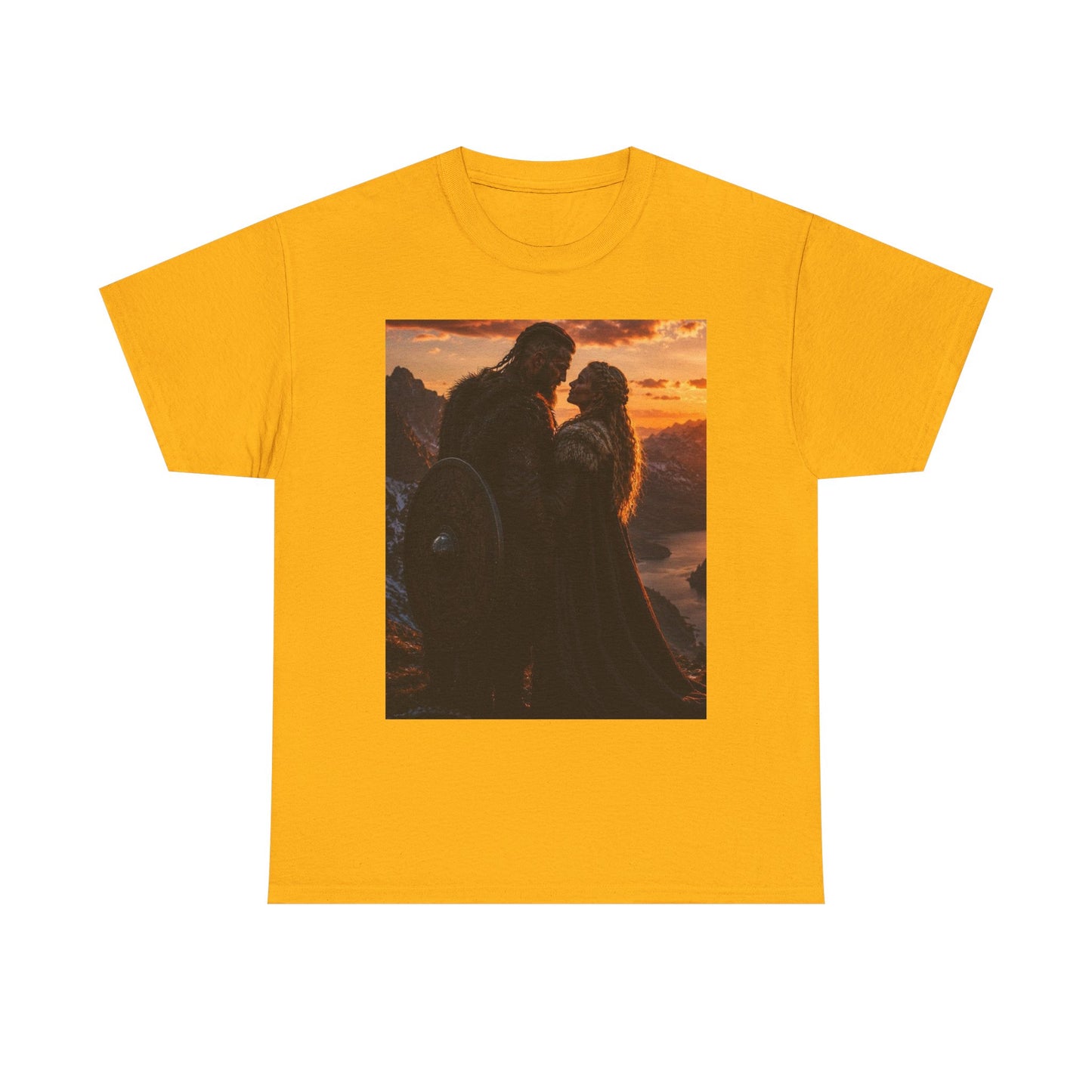Viking Sunset Romance T-Shirt