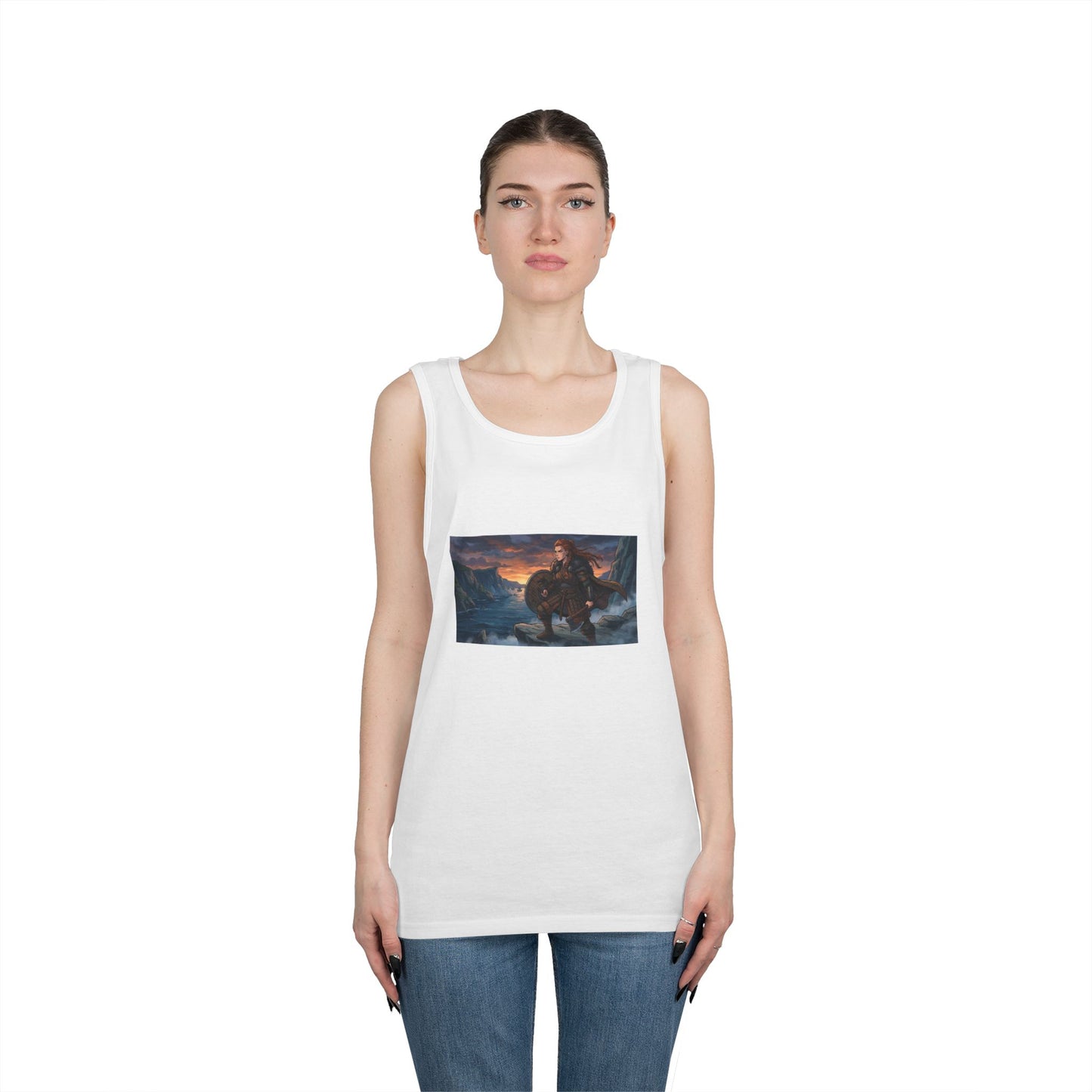 Viking Warrior Tank Top — Norse Saga Graphic Tank