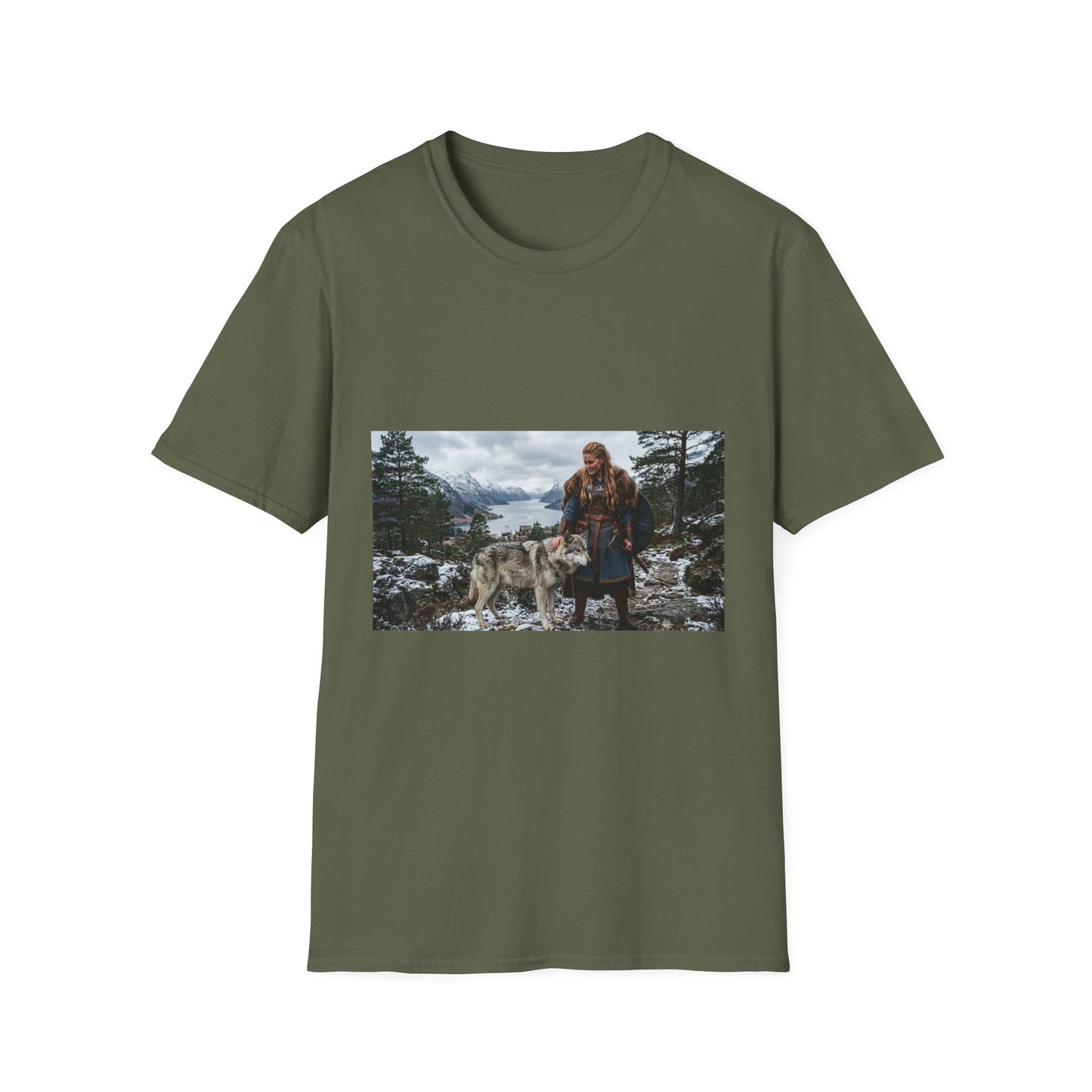 Photo Mountain Adventure T-Shirt — Scenic Hiking Landscape Tee