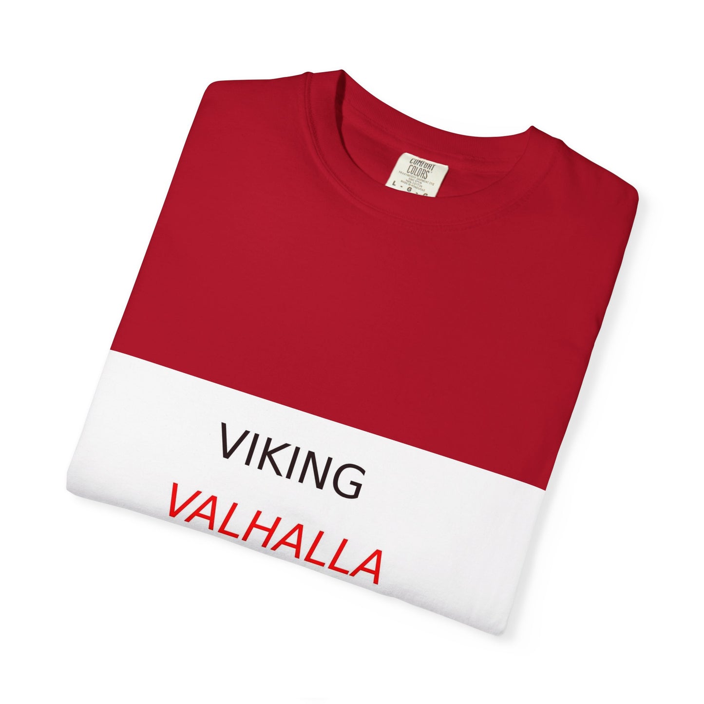 Viking Valhalla T‑Shirt — Norse Rune Compass Back Graphic