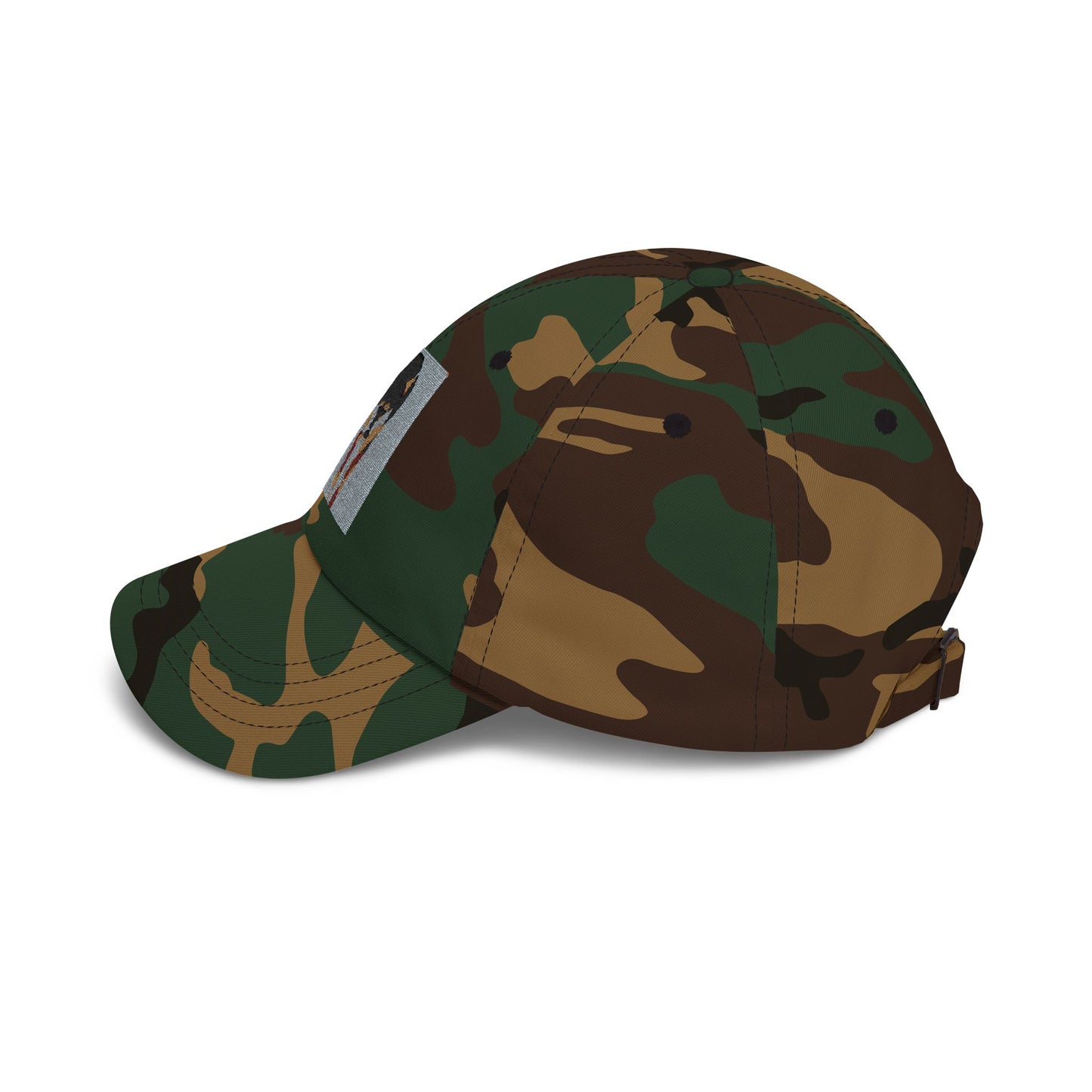 Dad Cap with Vintage Bird Illustration — Embroidered Wildlife Baseball Hat
