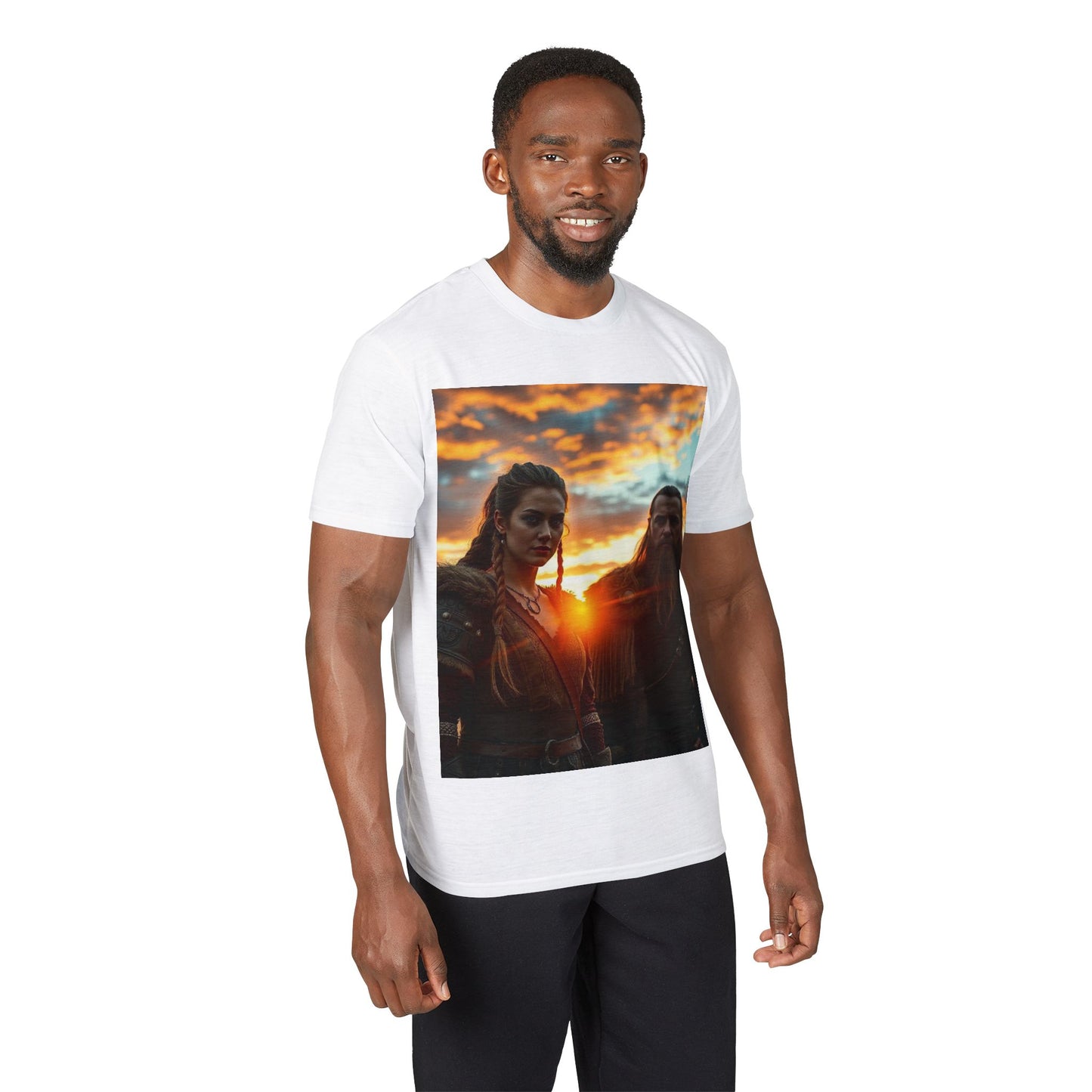 Viking Warriors Sunset T-Shirt