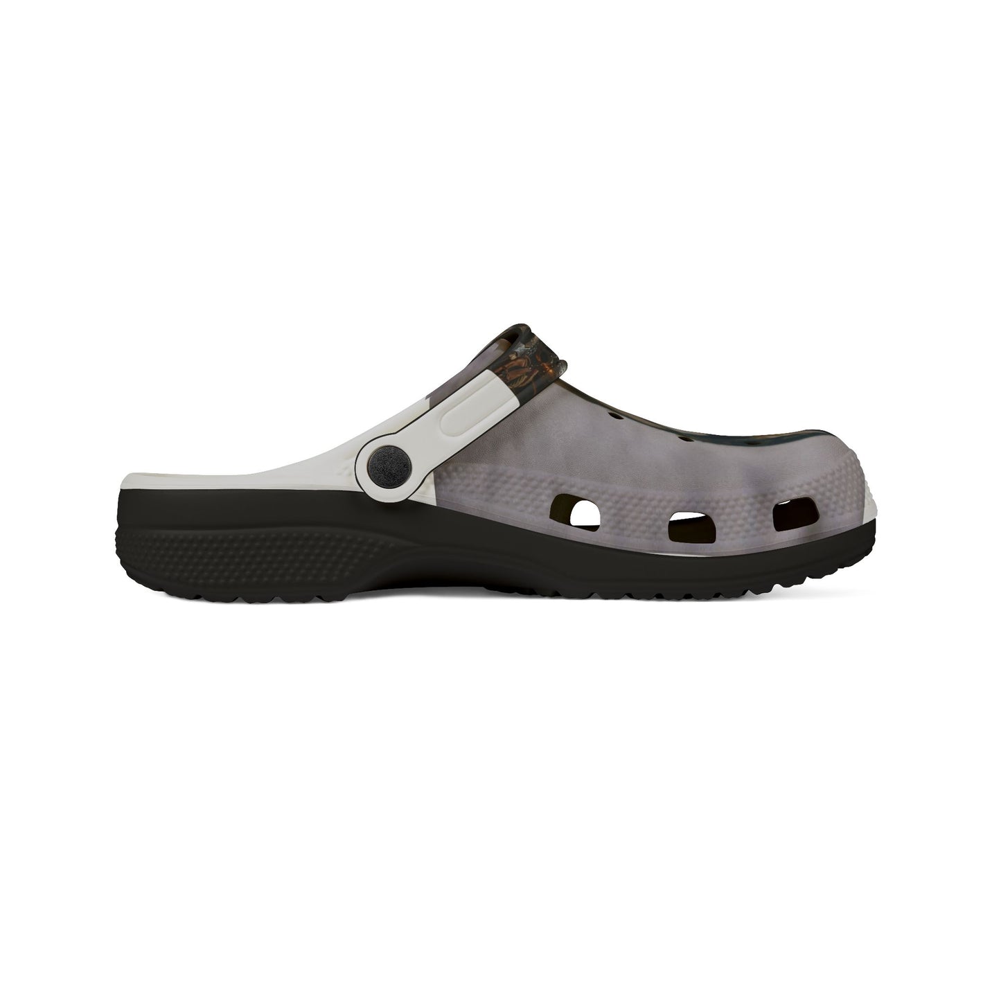 Camouflage Polka EVA Foam Clogs — Lightweight Slip-On Garden Shoes