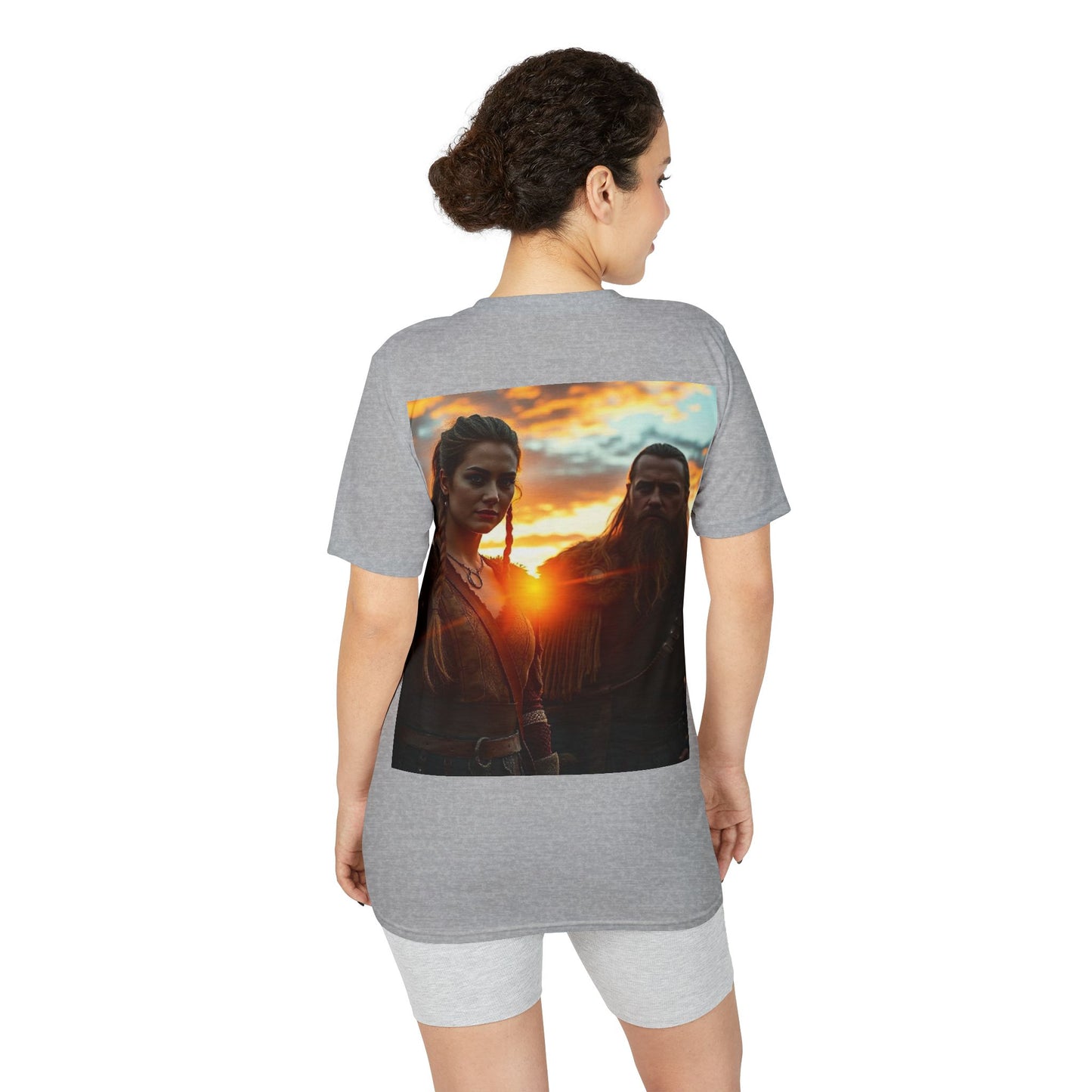 Viking Warriors Sunset T-Shirt