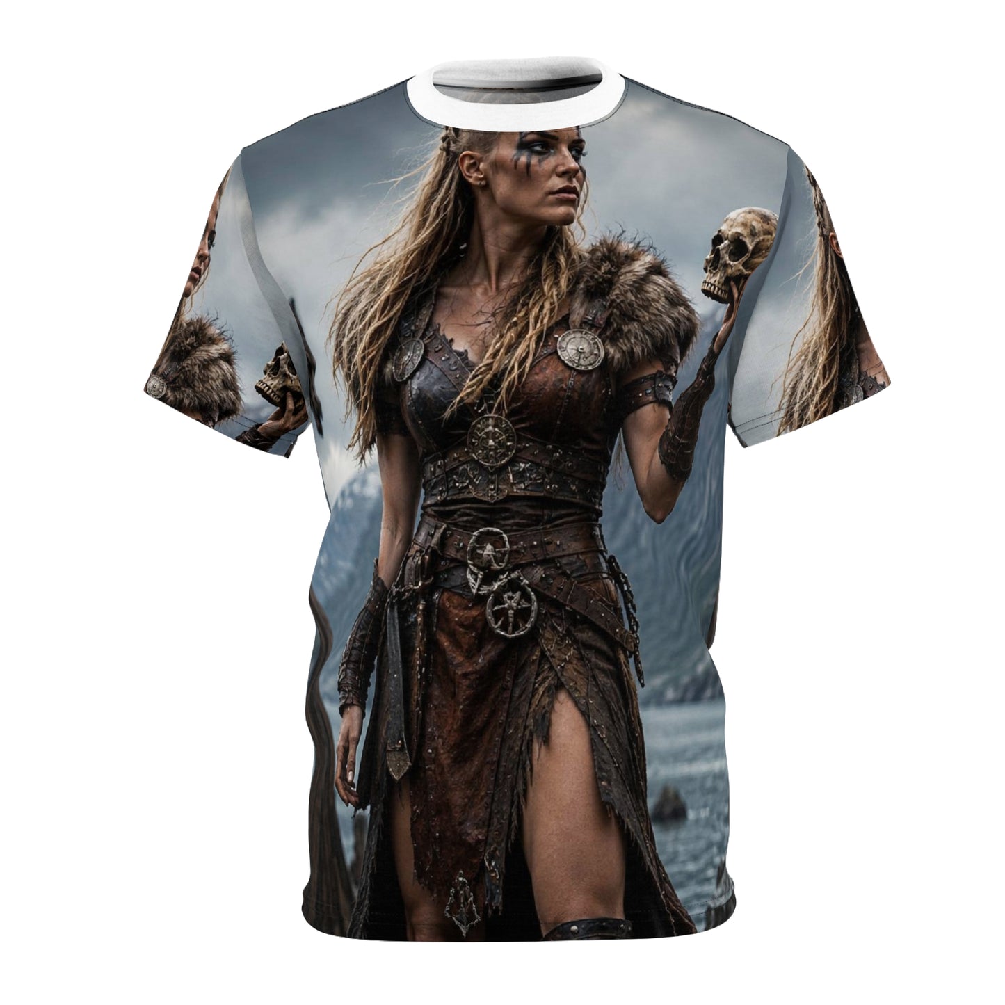 Viking Shieldmaiden All-Over Print Tee