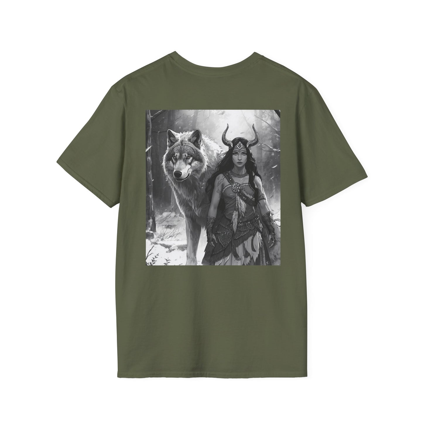 Valkyrie & Wolf Graphic T‑Shirt