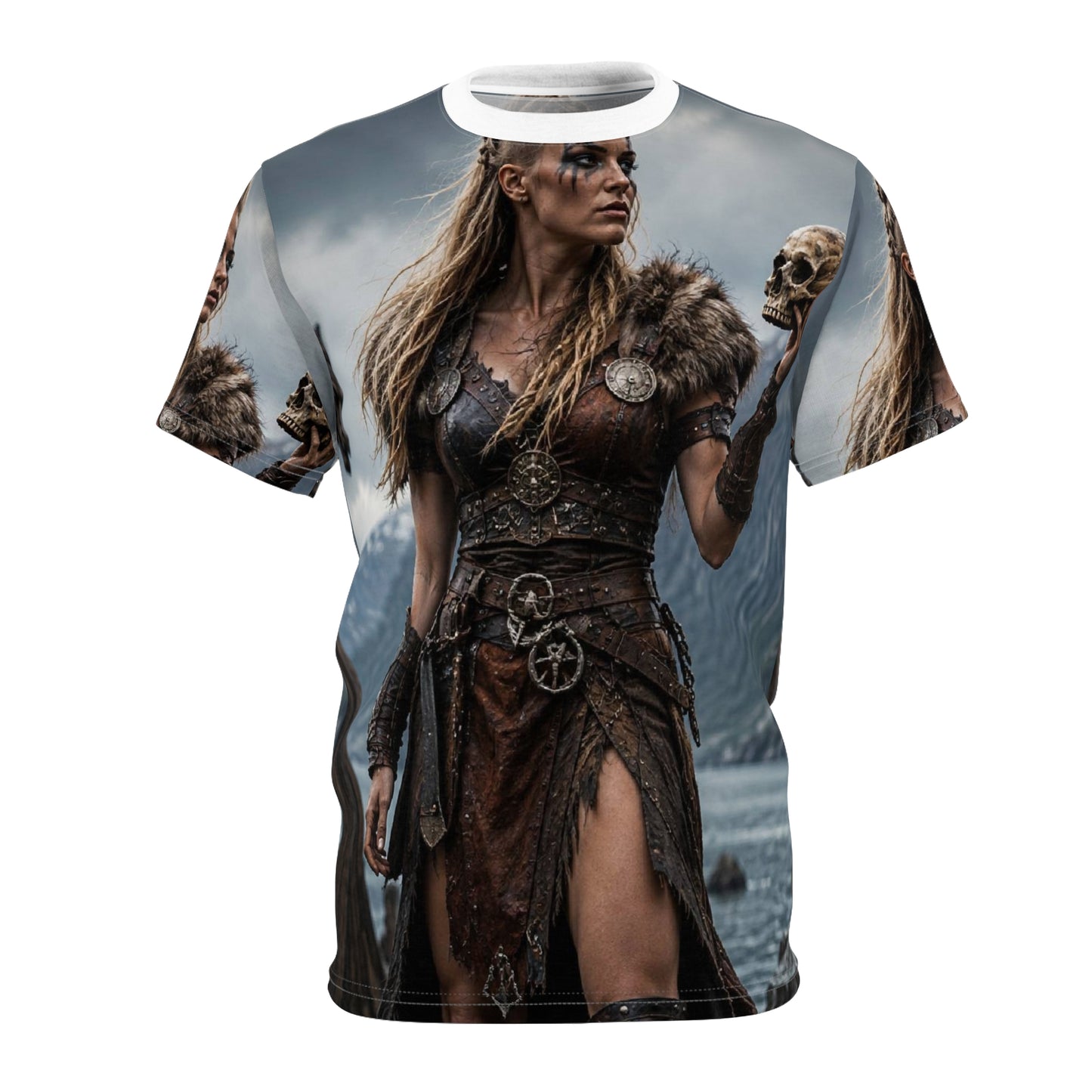 Viking Shieldmaiden All-Over Print Tee