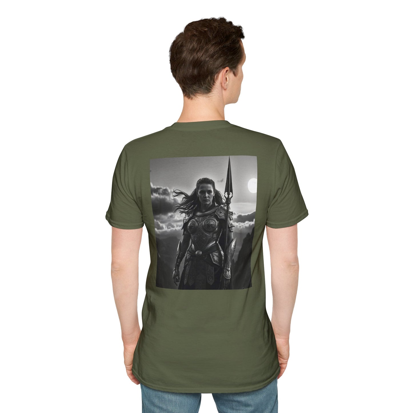 Warrior Goddess T-Shirt — Mythic Female Warrior Art