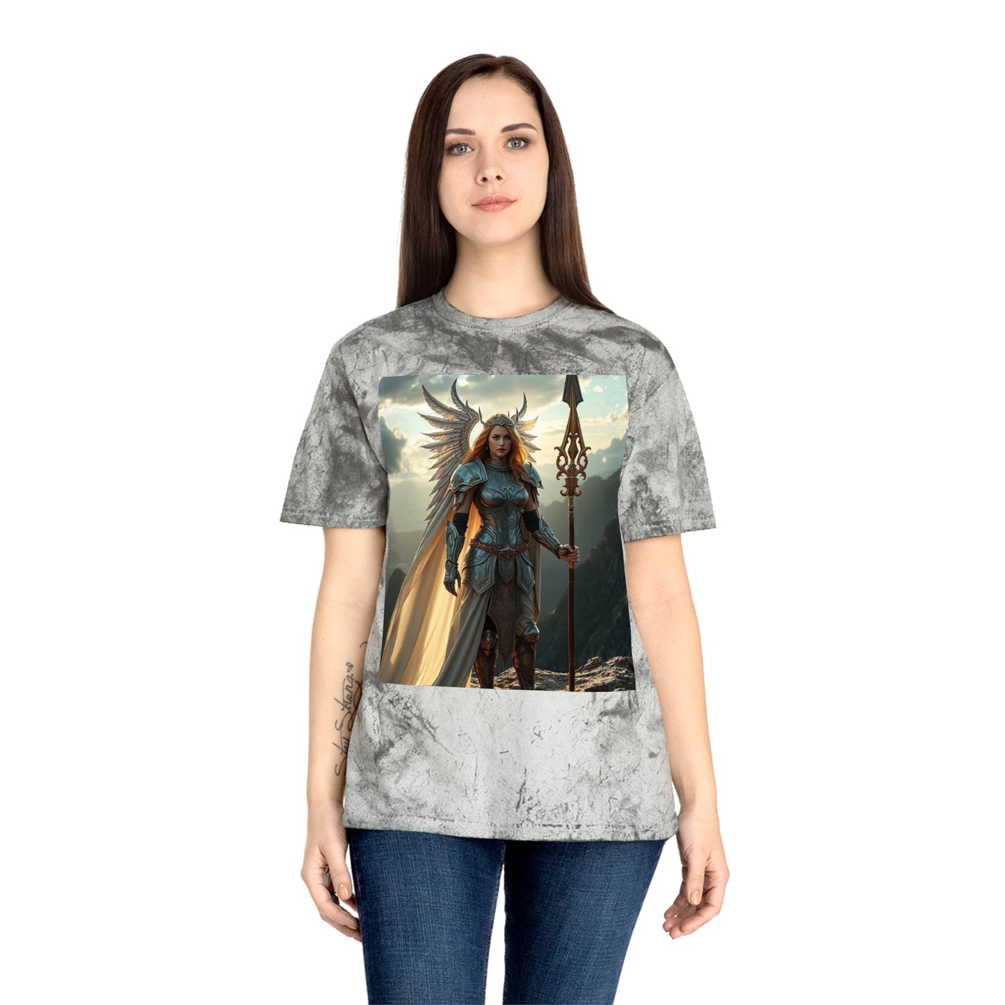 Valkyrie Warrior Graphic T‑Shirt