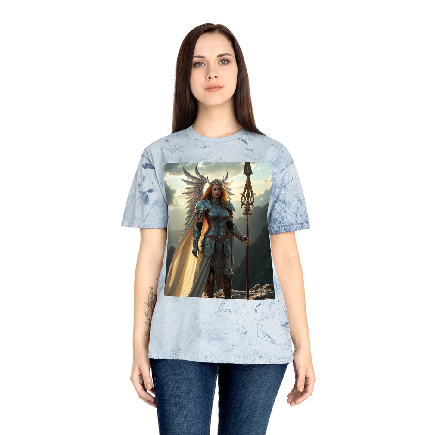 Valkyrie Warrior Graphic T‑Shirt
