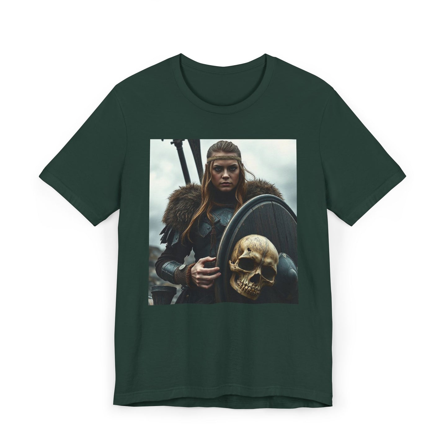 Viking Warrior Skull T-Shirt
