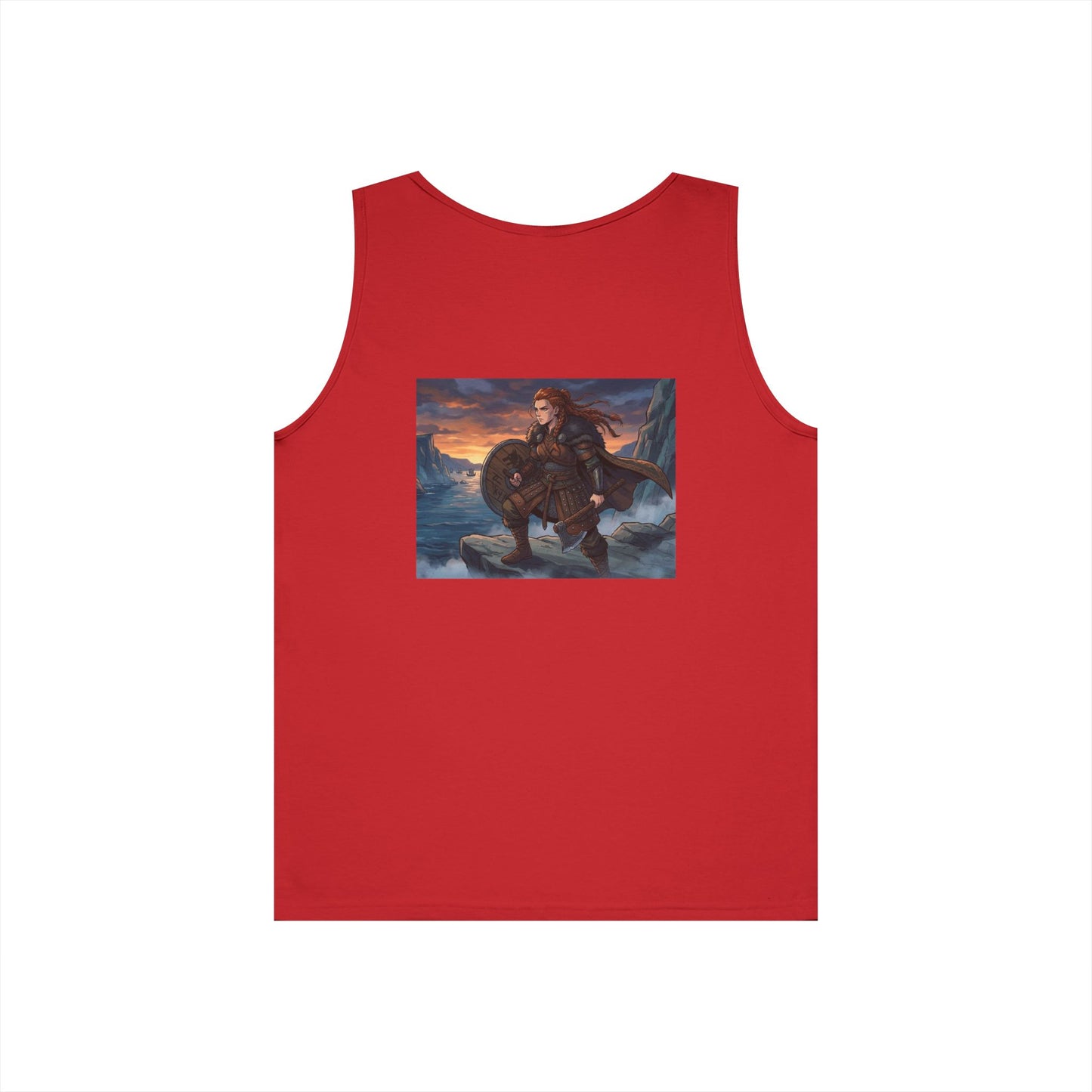Viking Warrior Tank Top — Norse Saga Graphic Tank