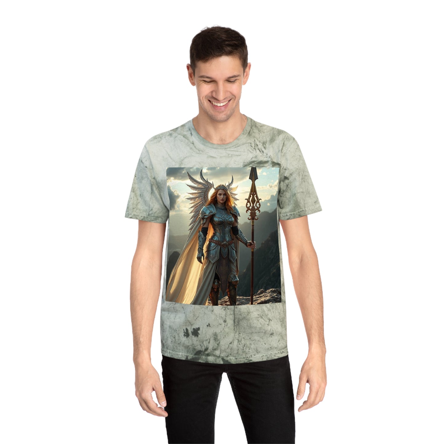 Valkyrie Warrior Graphic T‑Shirt