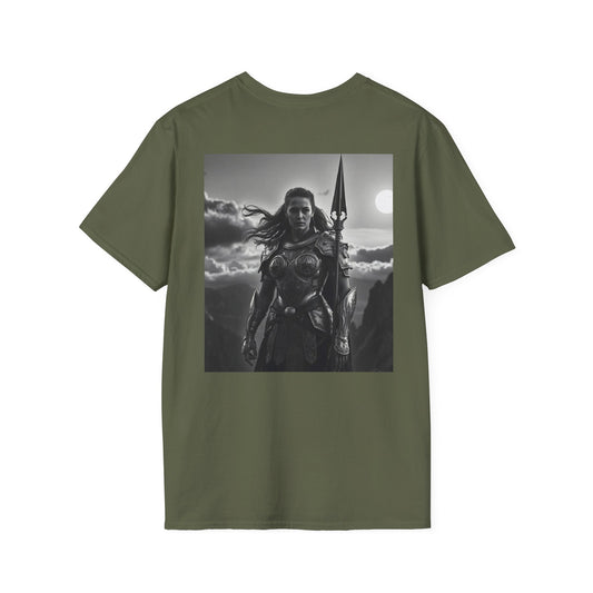 Warrior Goddess T-Shirt — Mythic Female Warrior Art