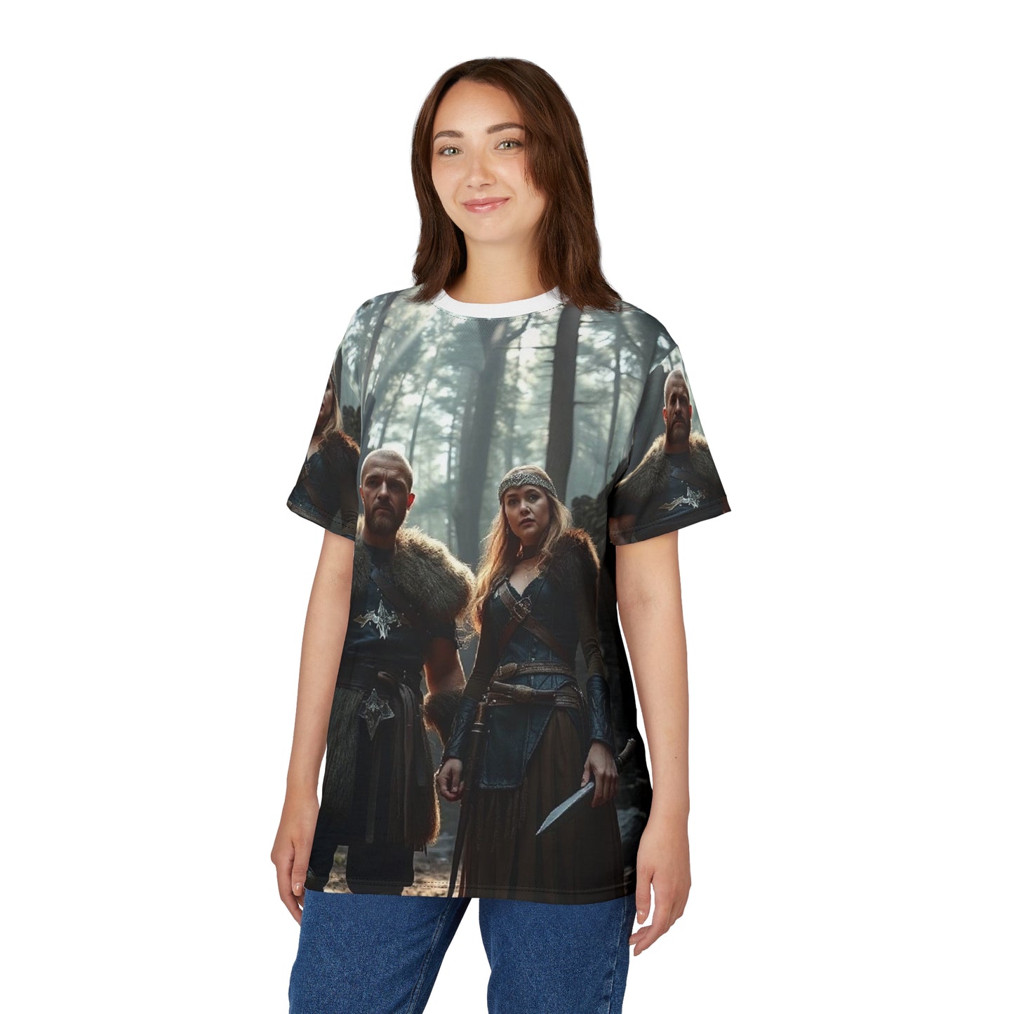 Viking Warriors Forest All-Over Print Tee