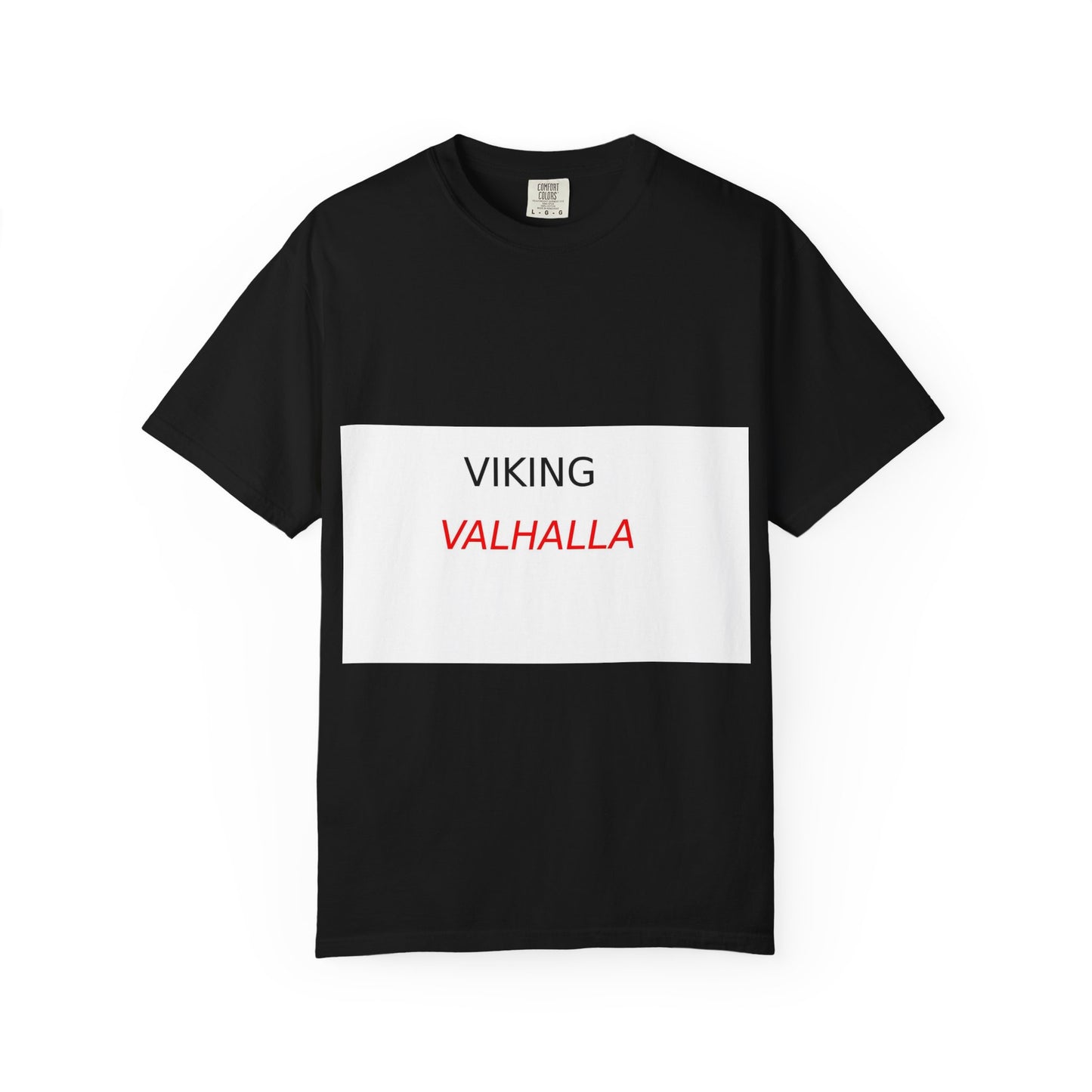 Viking Valhalla T‑Shirt — Norse Rune Compass Back Graphic