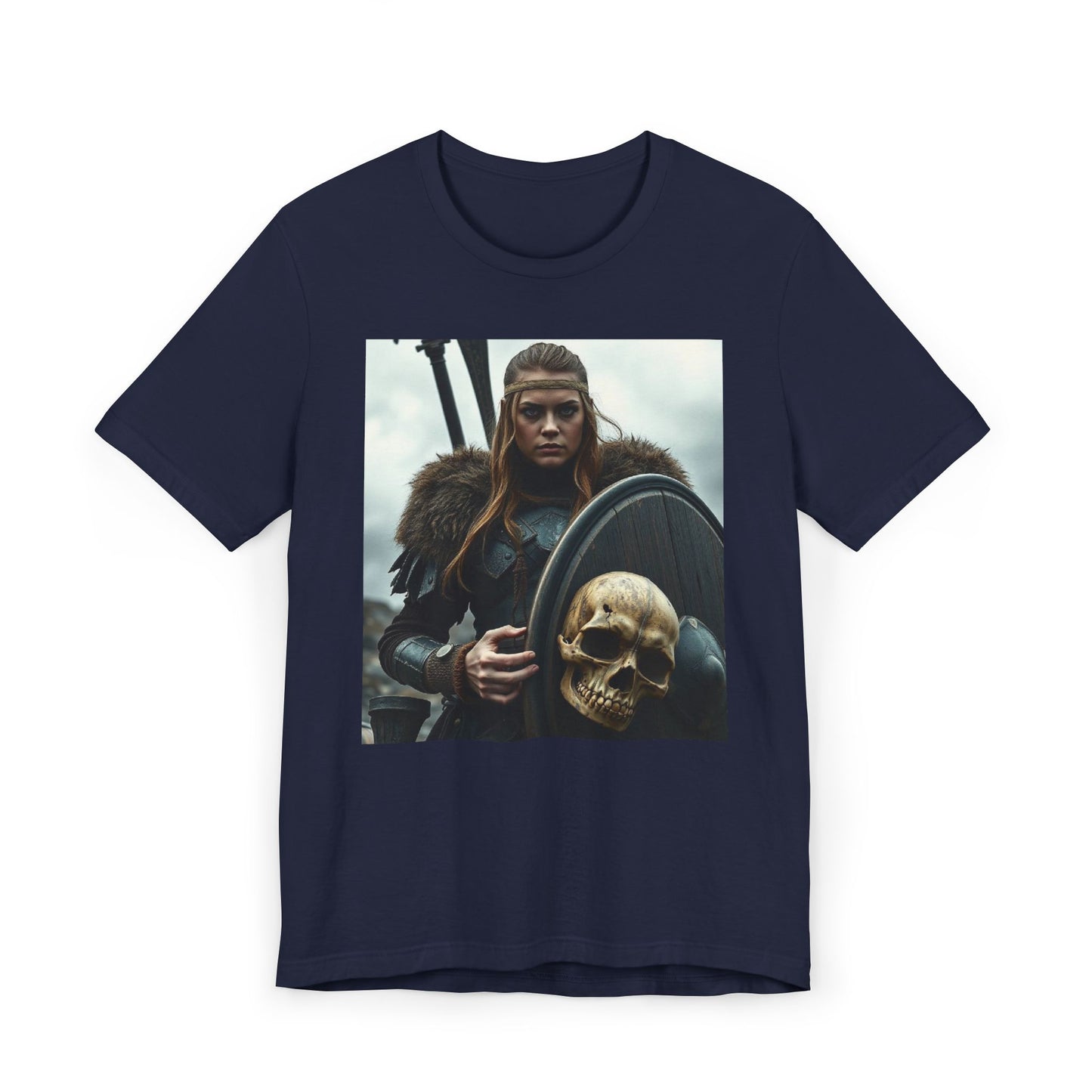 Viking Warrior Skull T-Shirt