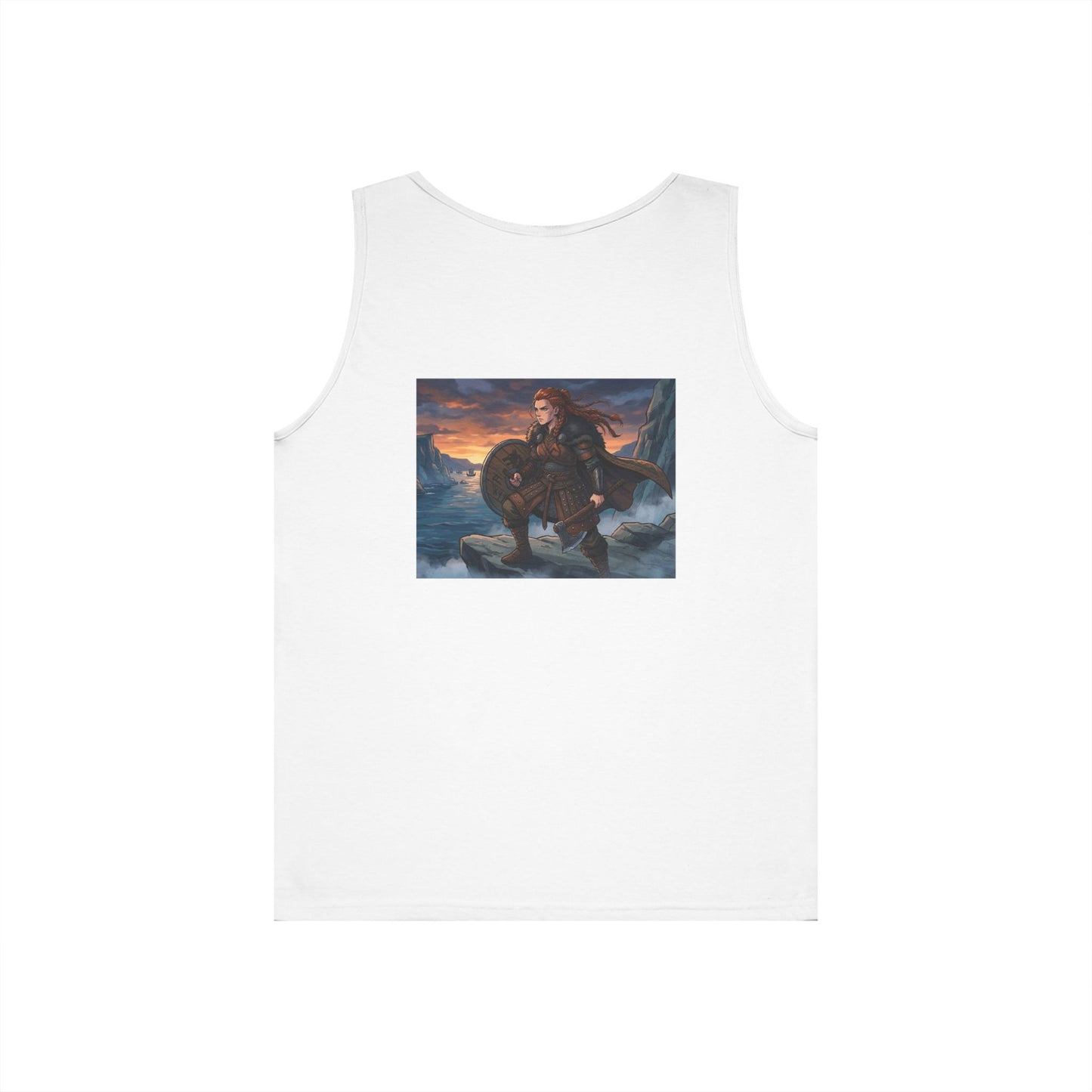 Viking Warrior Tank Top — Norse Saga Graphic Tank