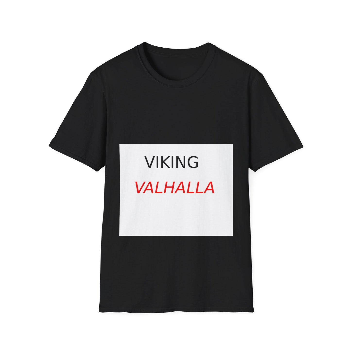 Viking Valhalla T-Shirt — Minimal Norse Print Tee