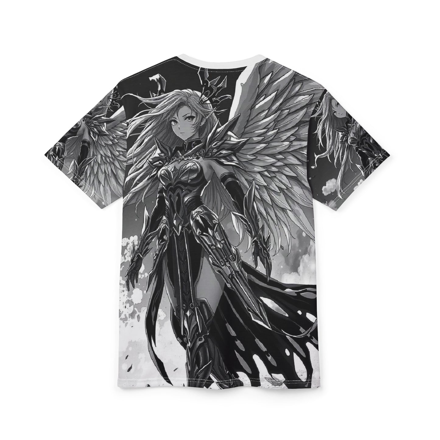Angel Warrior Graphic Tee — Fantasy Anime Valkyrie AOP Shirt