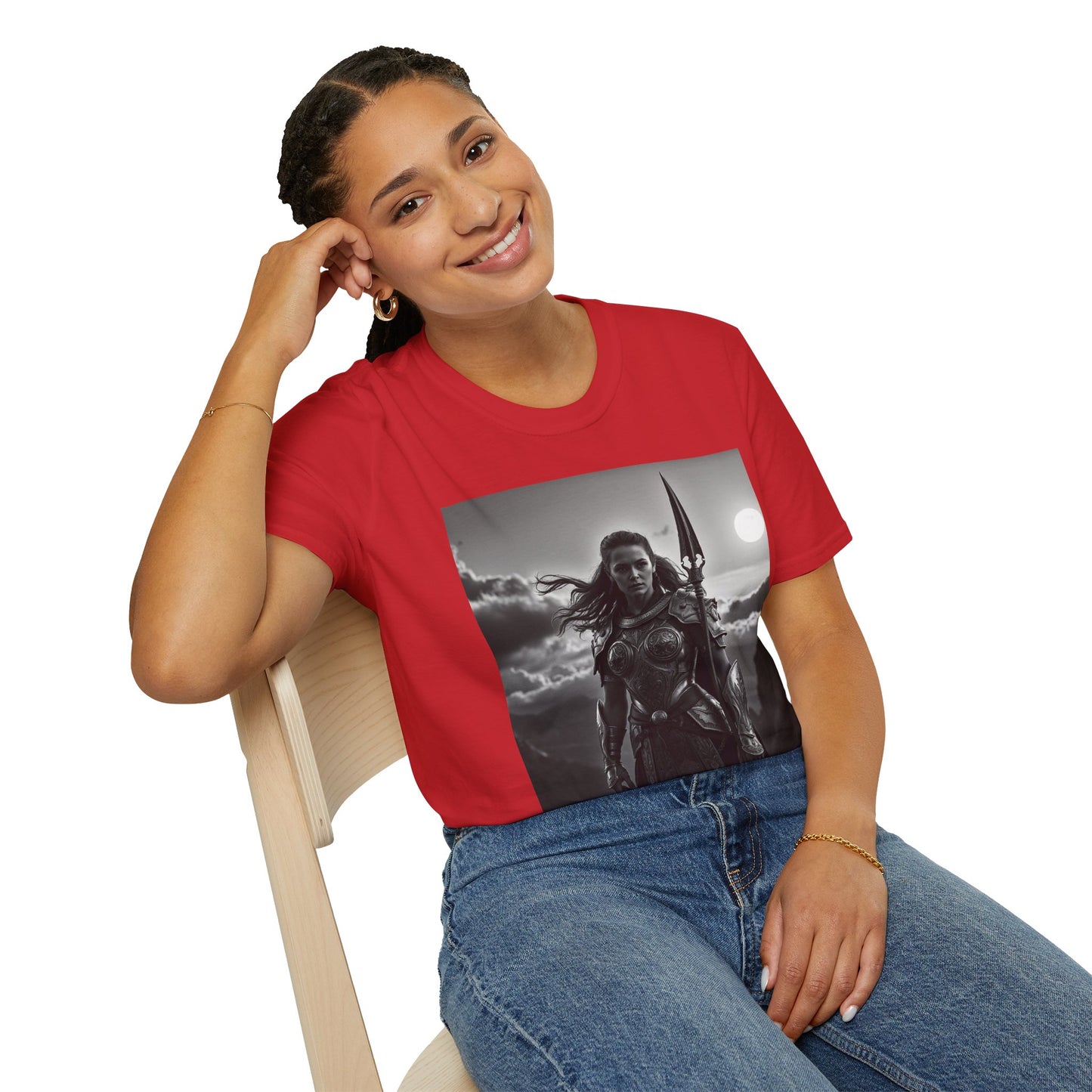 Warrior Goddess T-Shirt — Mythic Female Warrior Art