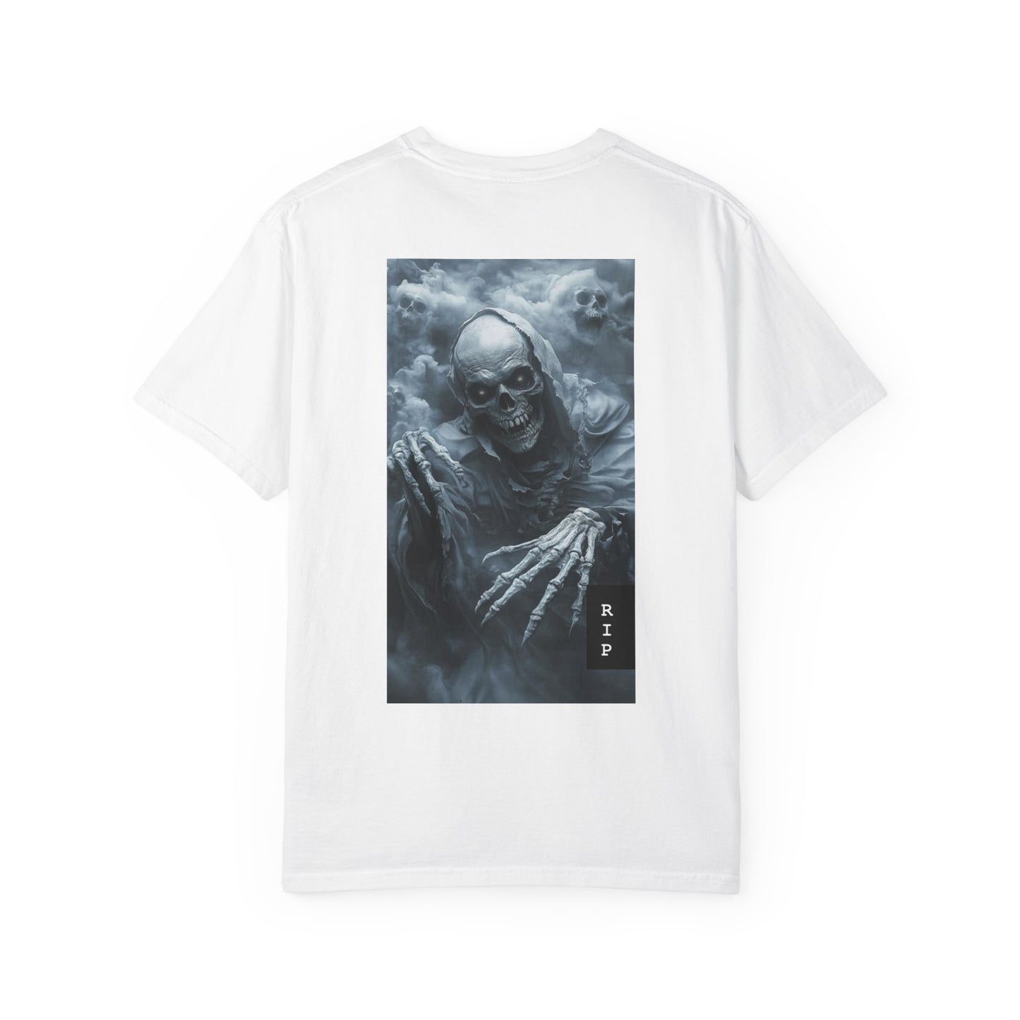 Grim Reaper Skull T-Shirt — RIP Horror Graphic Tee