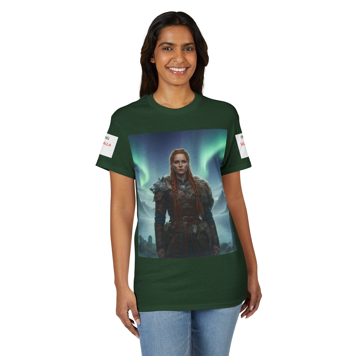 Viking Warrior Aurora T-Shirt